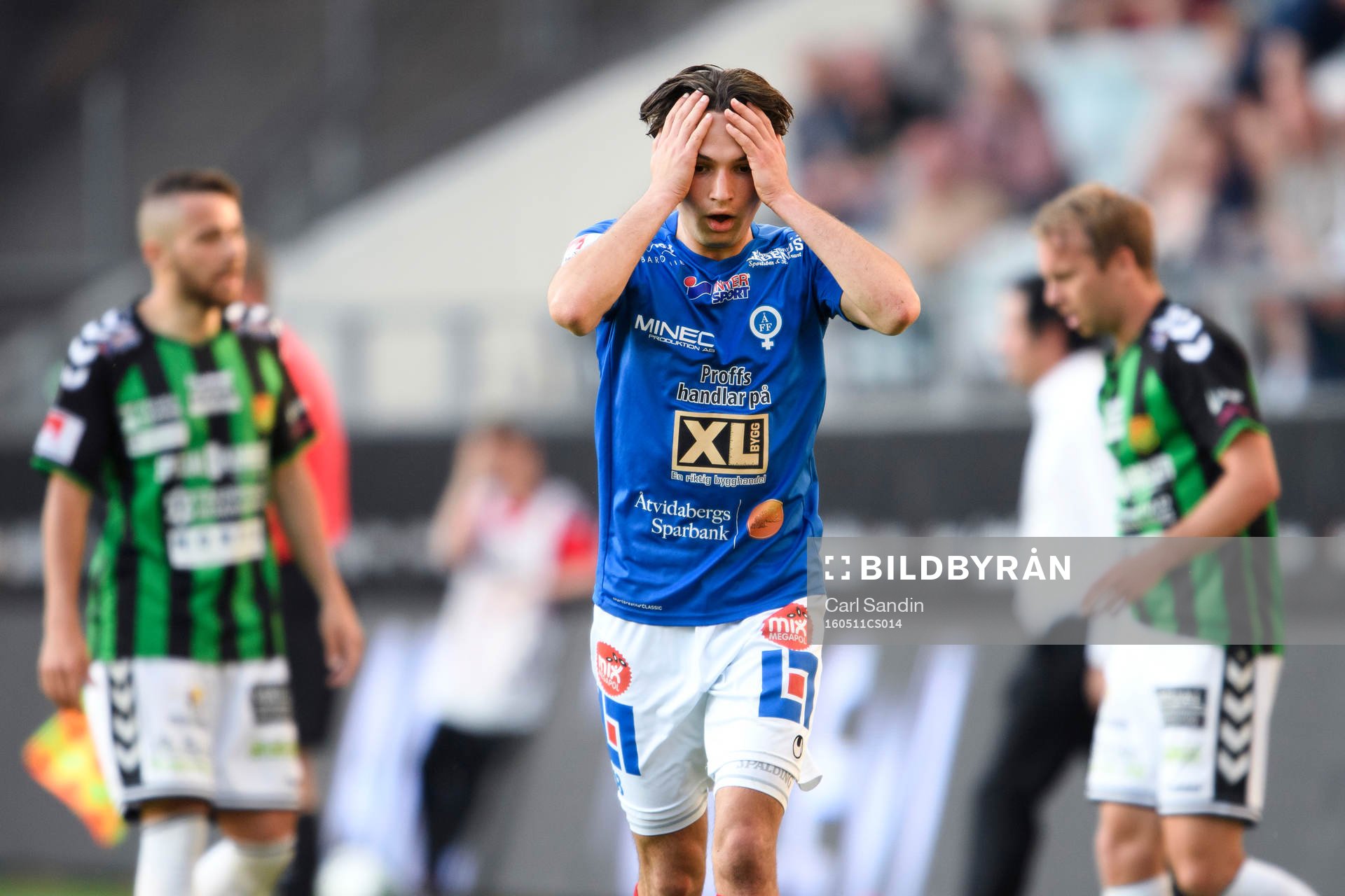 Åtvidabergs Marijan Cosic deppar