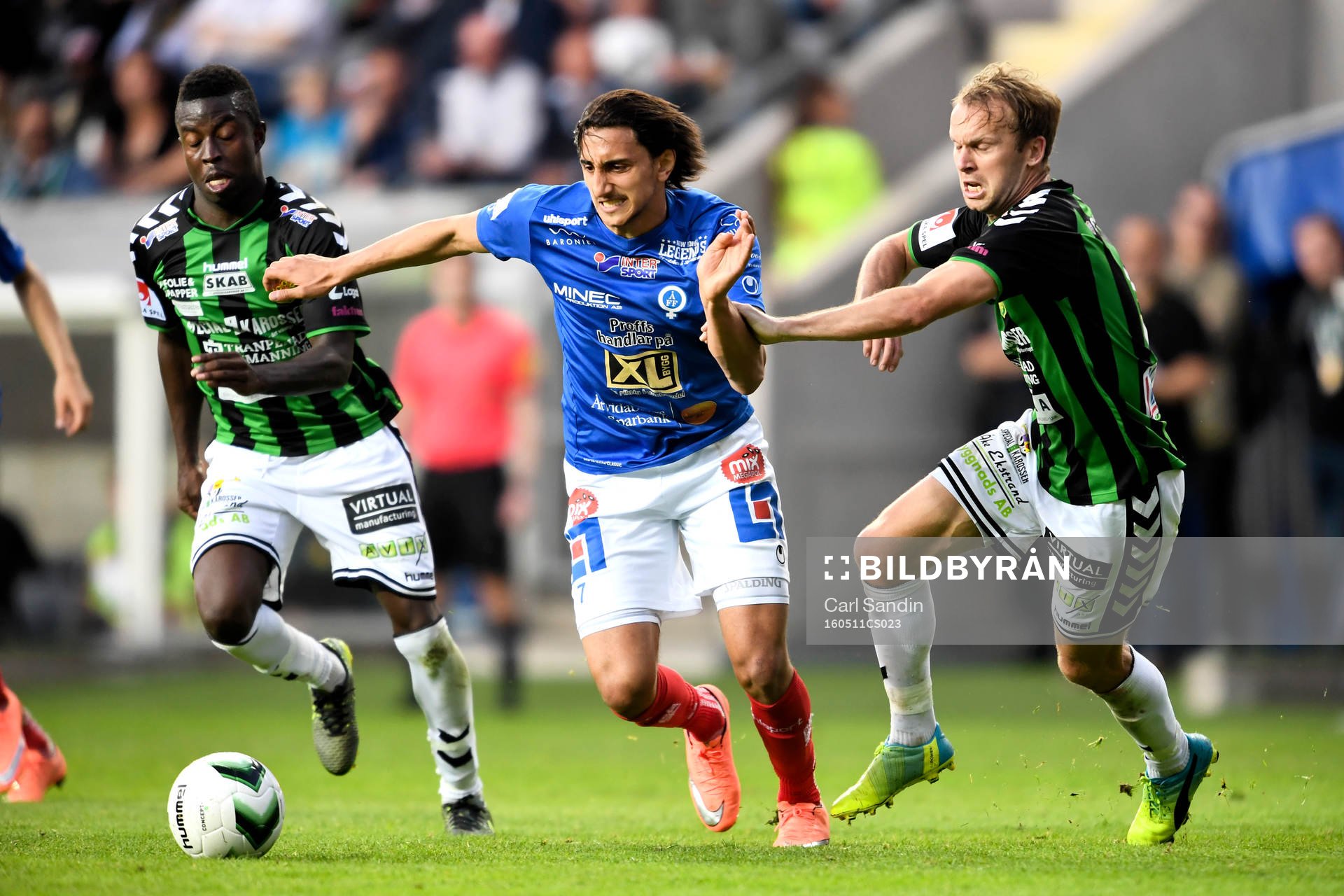 GAIS Kieron Cadogan, Åtvidabergs Mahmoud Eid och GAIS