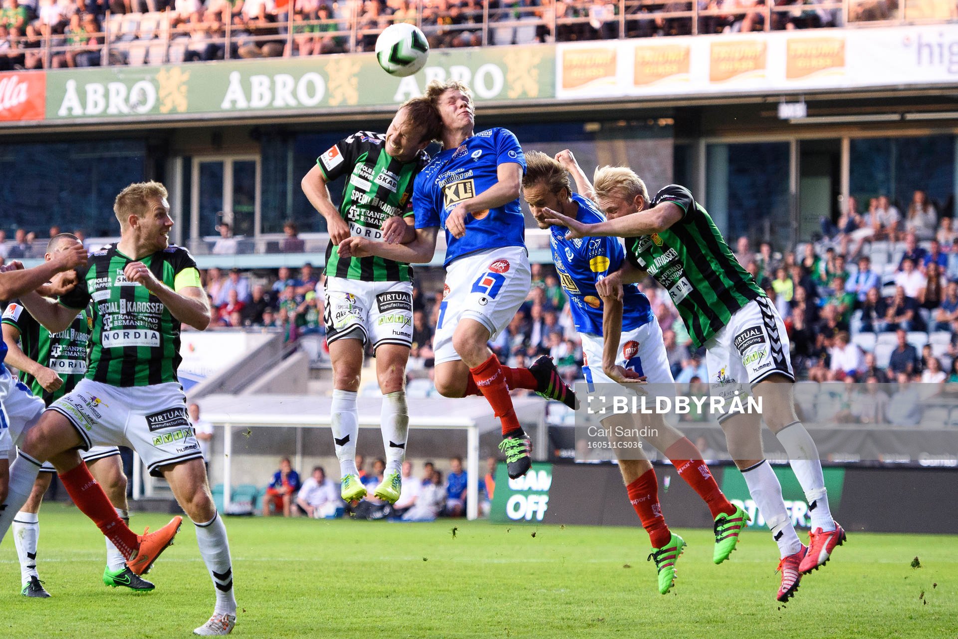 Nickduell mellan GAIS Craig Henderson, Åtvidabergs Fredrik