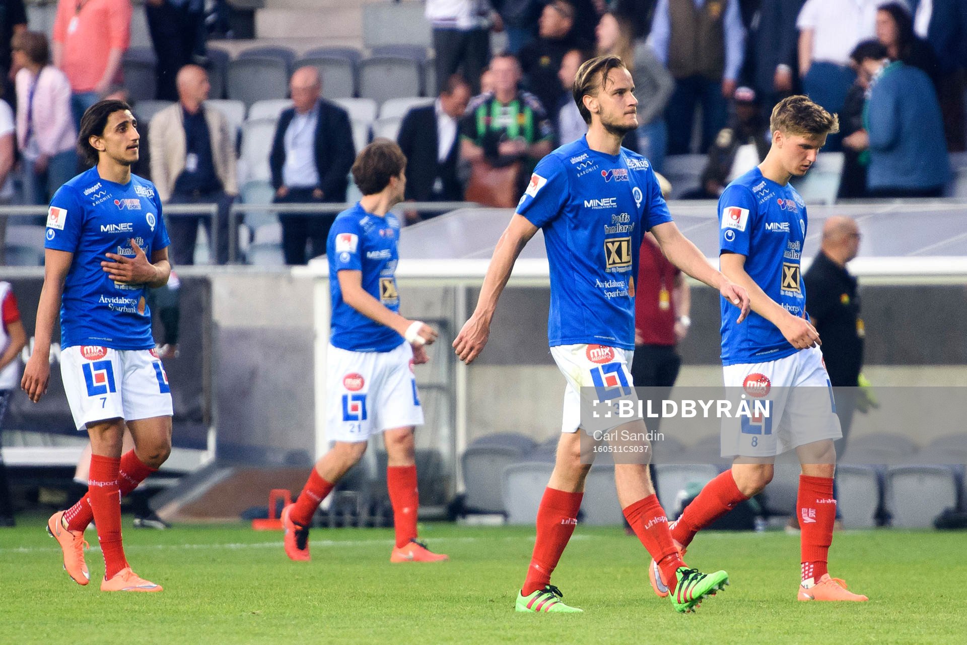 Åtvidabergs spelare deppar