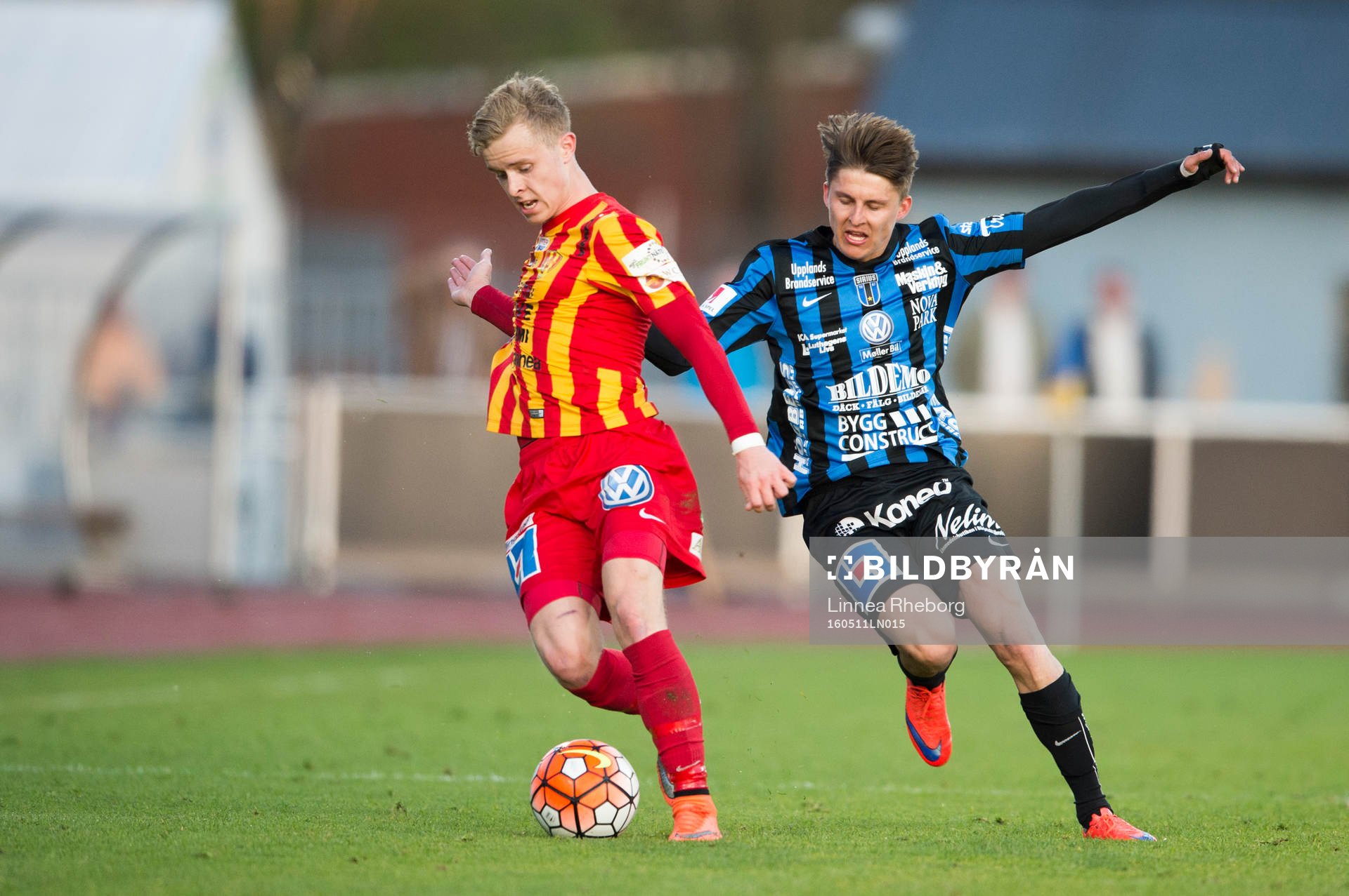 Syrianskas Viktor Wernersson och Sirius Johan Andersson i