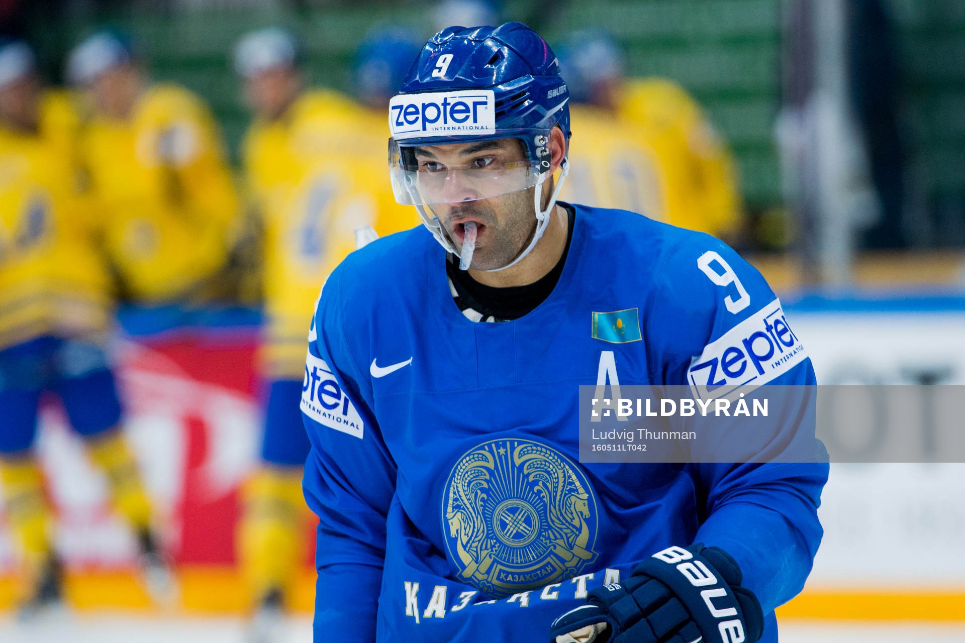 Kazakstans Nigel Dawes deppar
