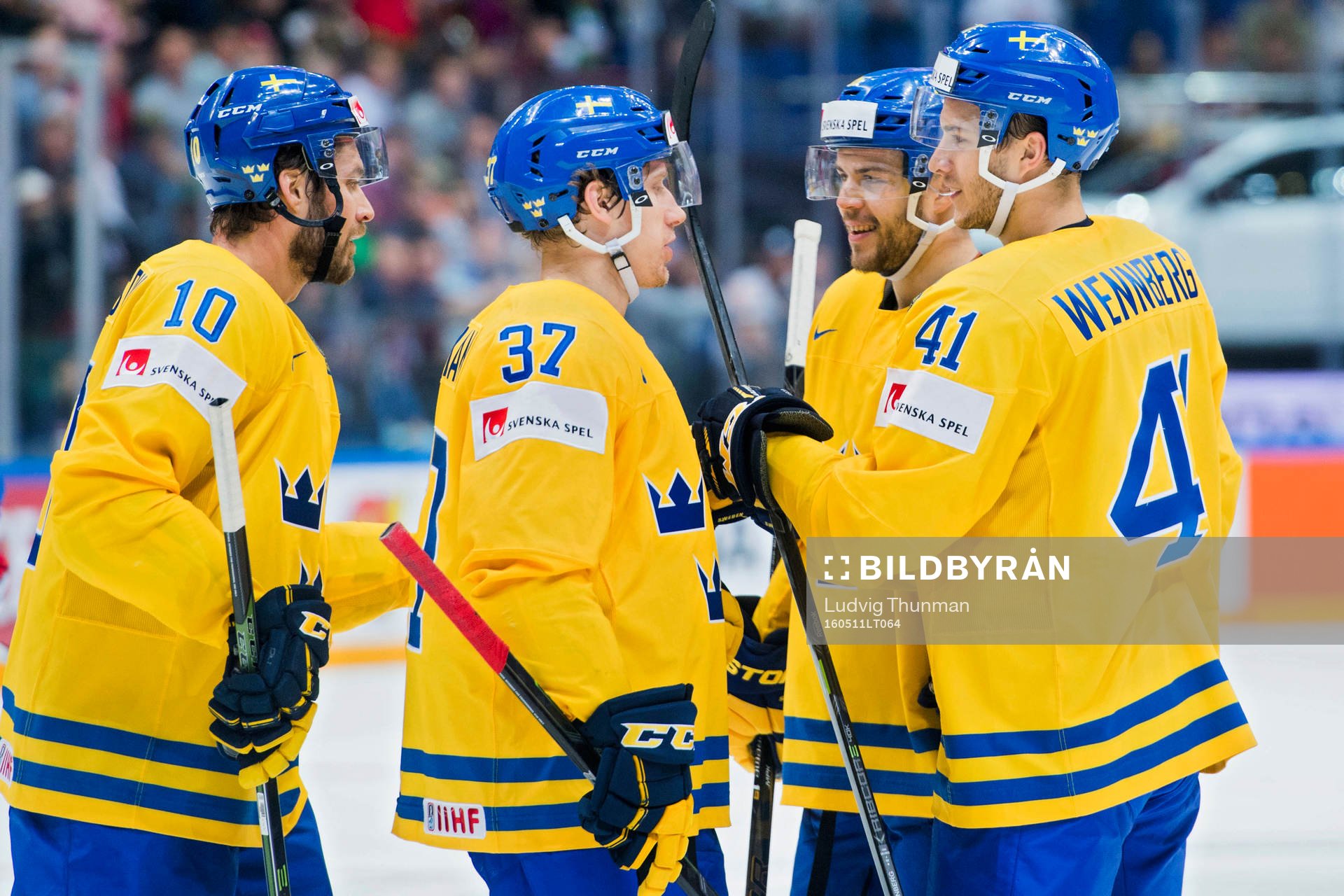 Sveriges Johan Fransson, Johan Norman, Oscar Fantenberg