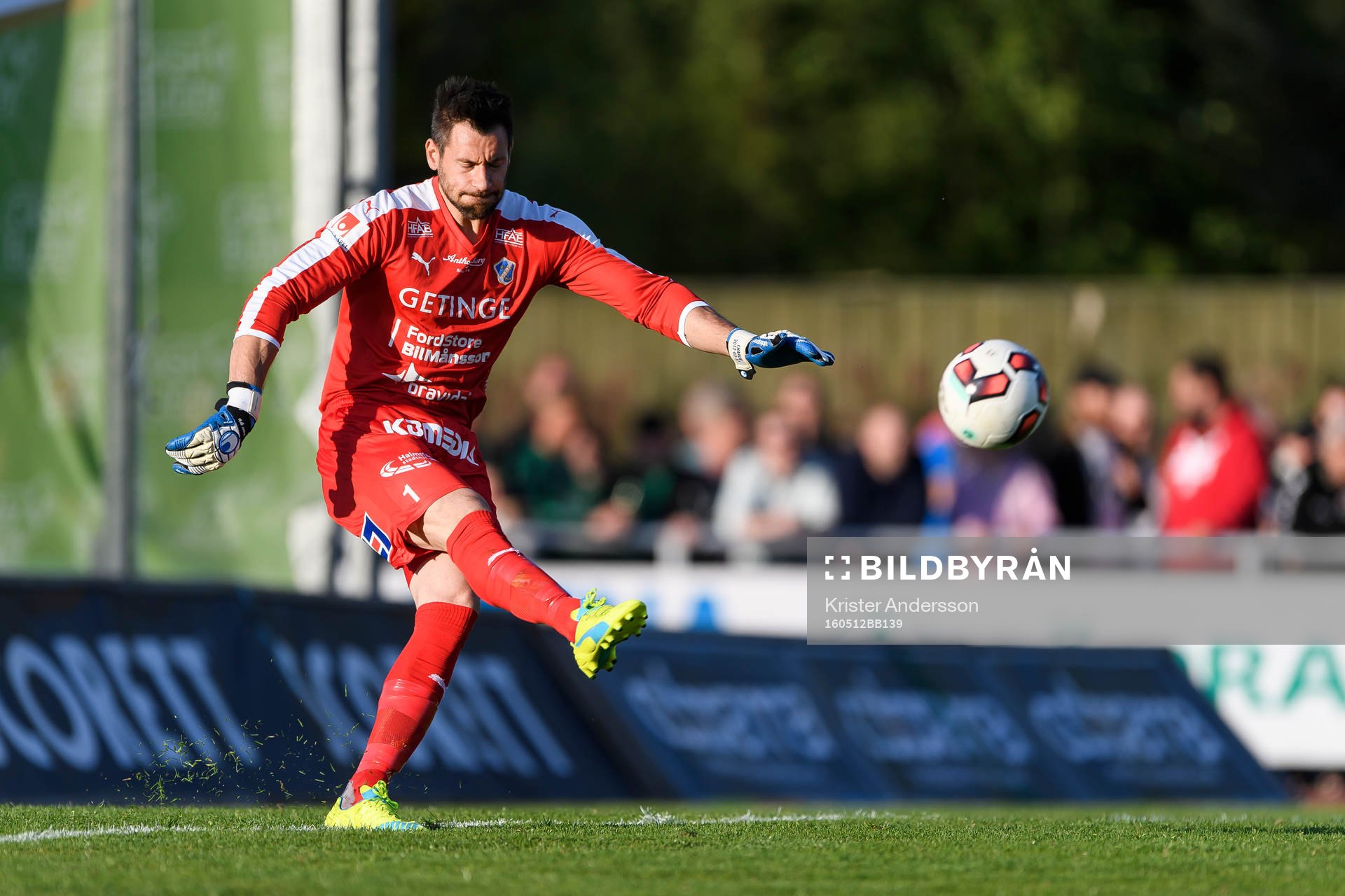 Halmstads målvakt Stojan Lukic