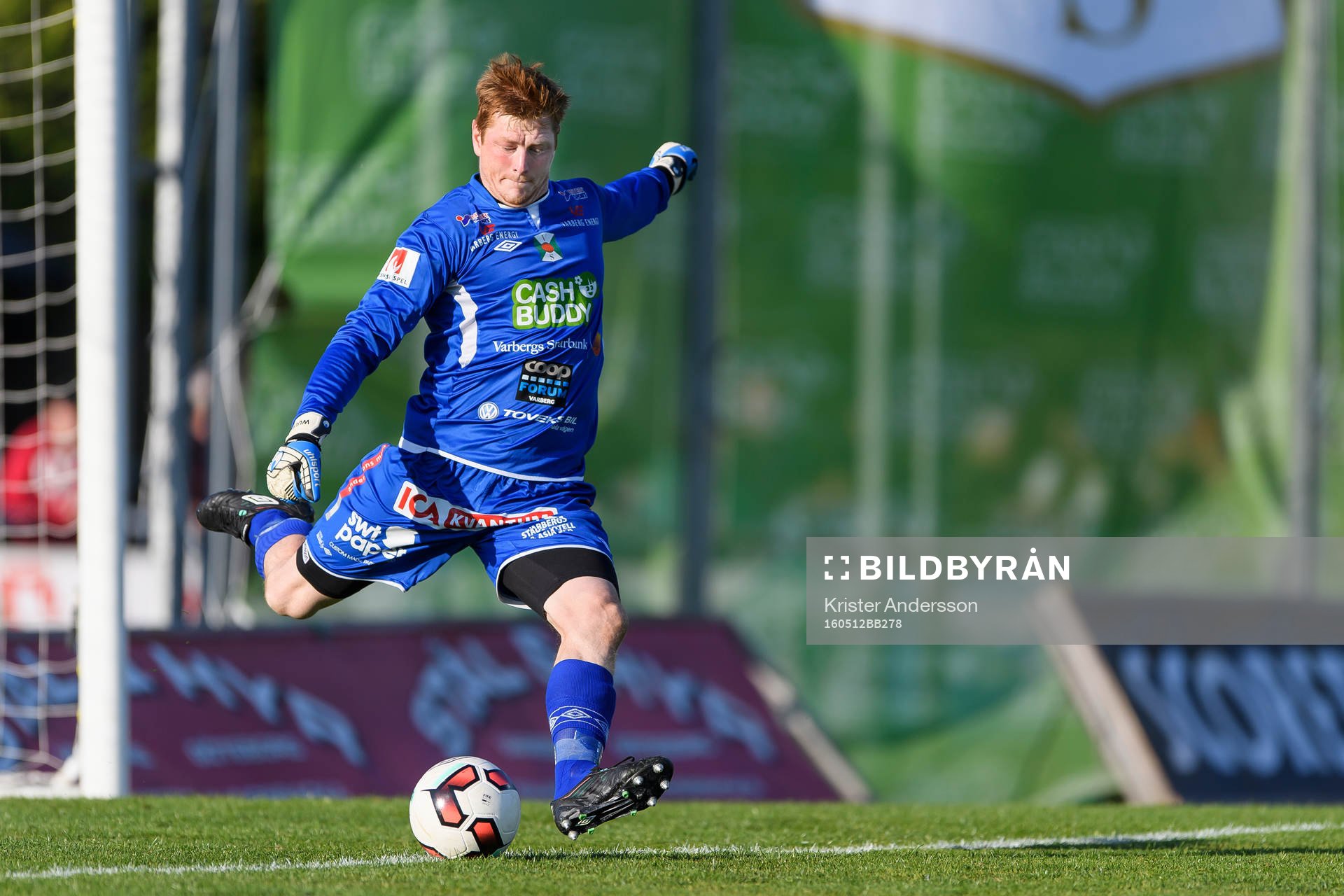 Varbergs målvakt Joakim Wulff