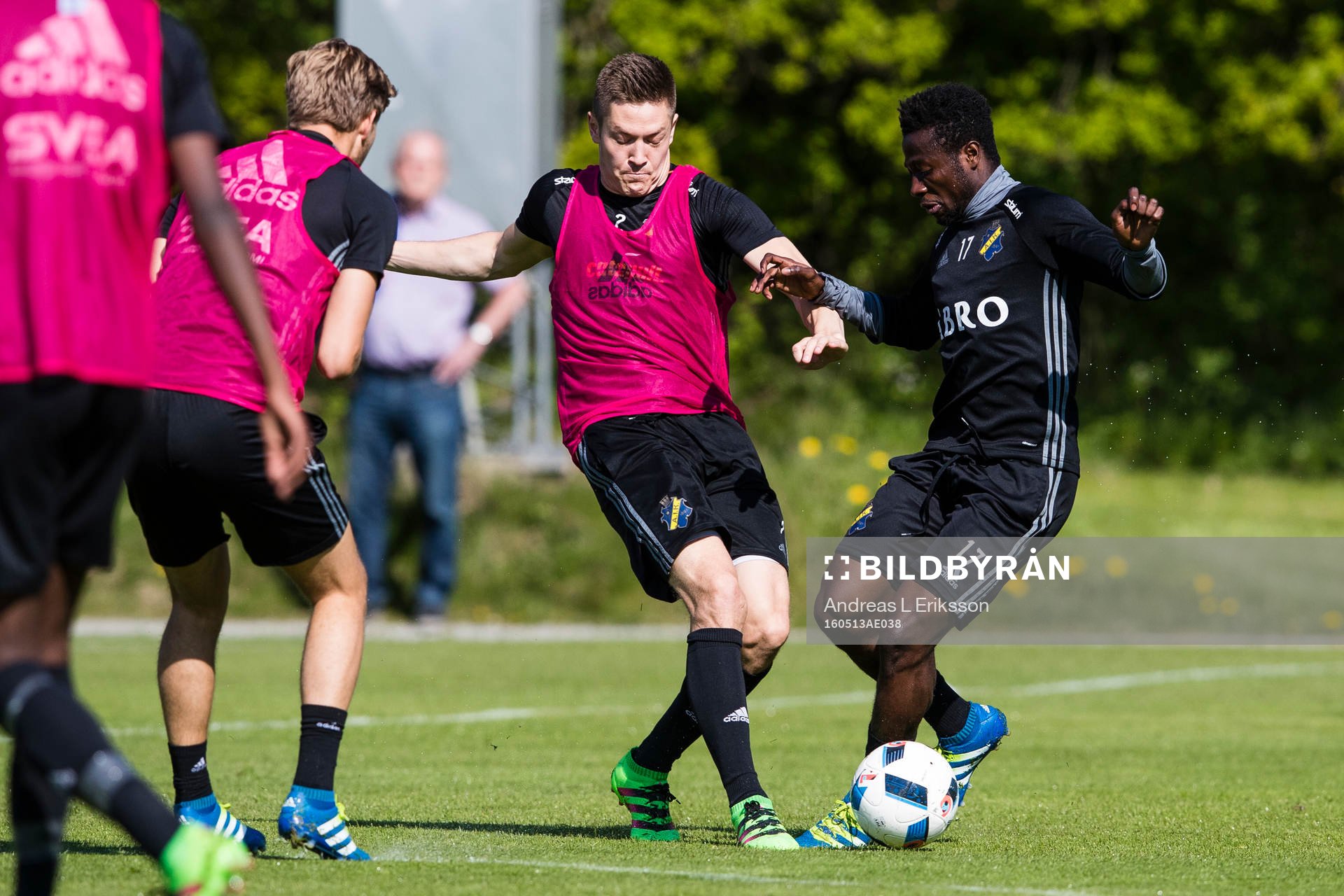 s Haukur Heidar Hauksson och Ebenezer Ofori