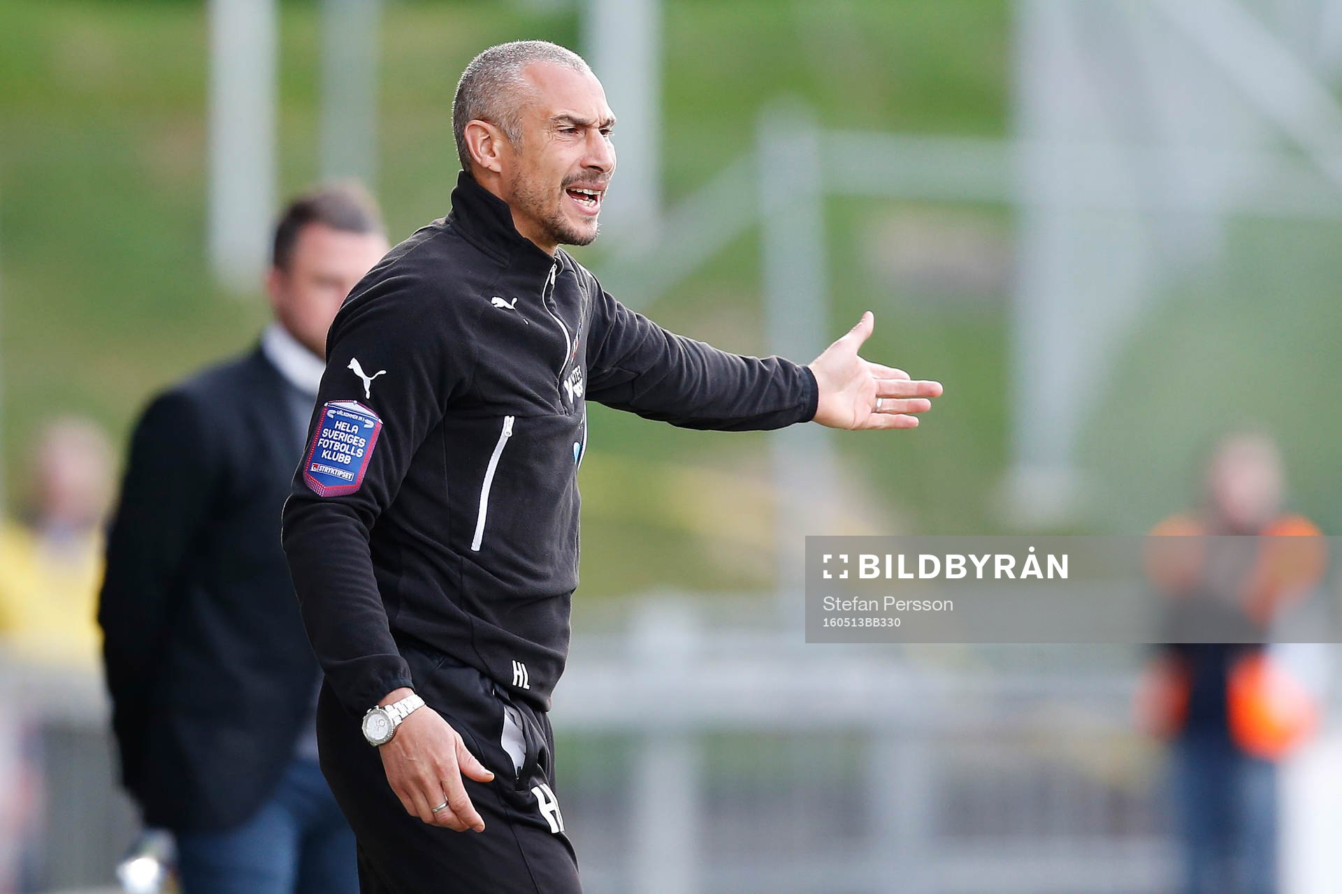 Helsingborgs manager Henrik Larsson