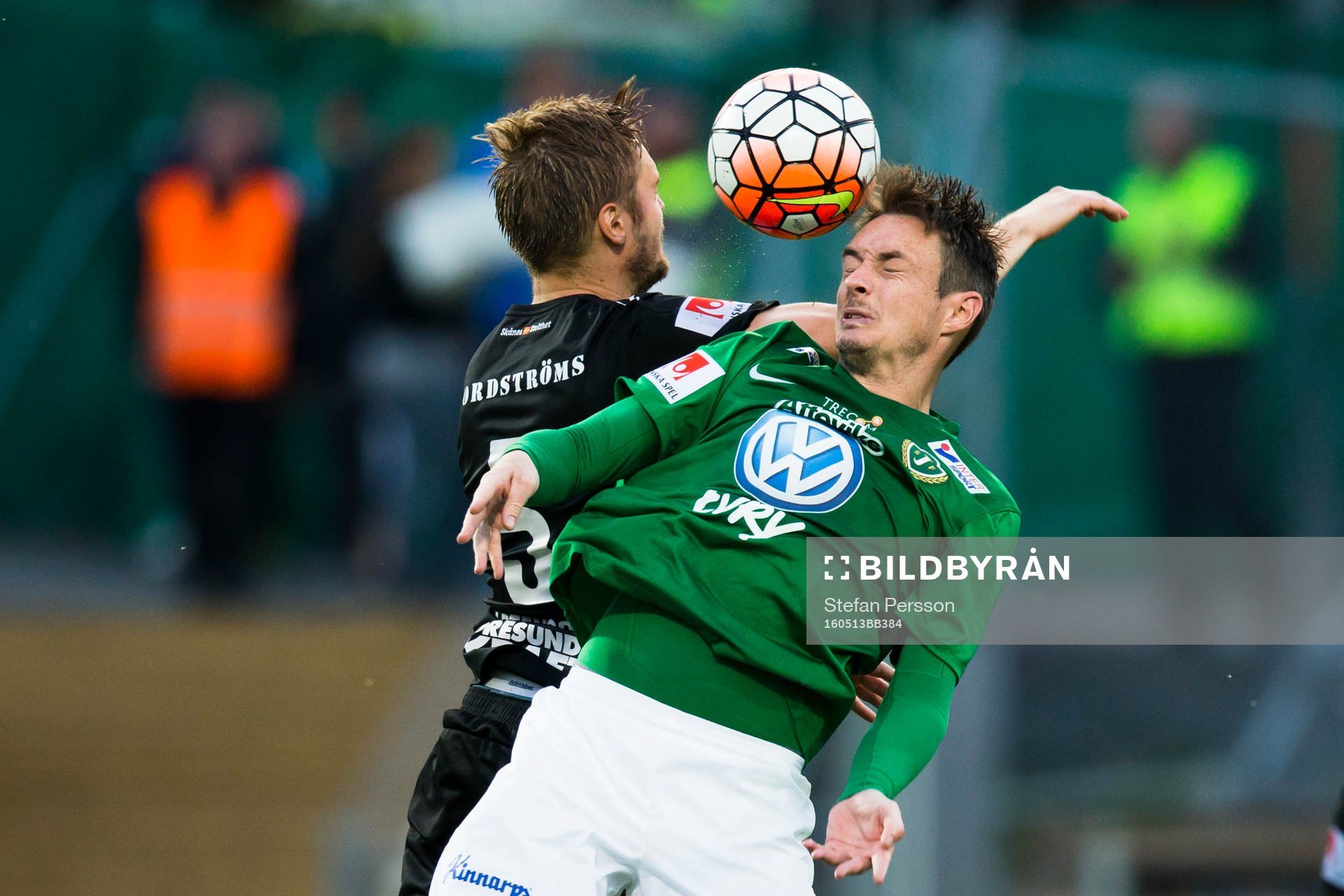 Helsingborgs Johan Mårtensson i duell mot Jönköpings