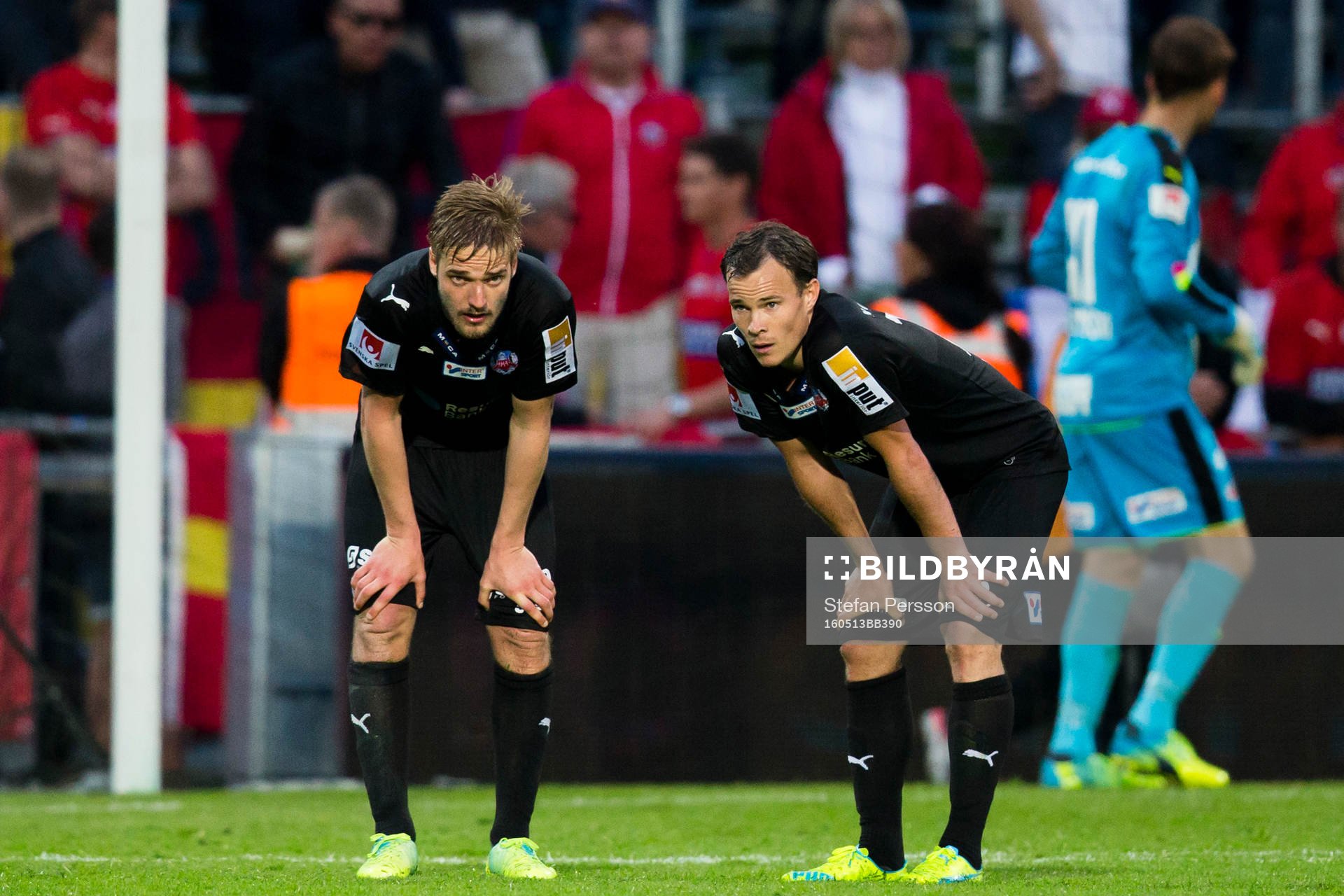 Helsingborgs Johan Mårtensson och Anton Wede