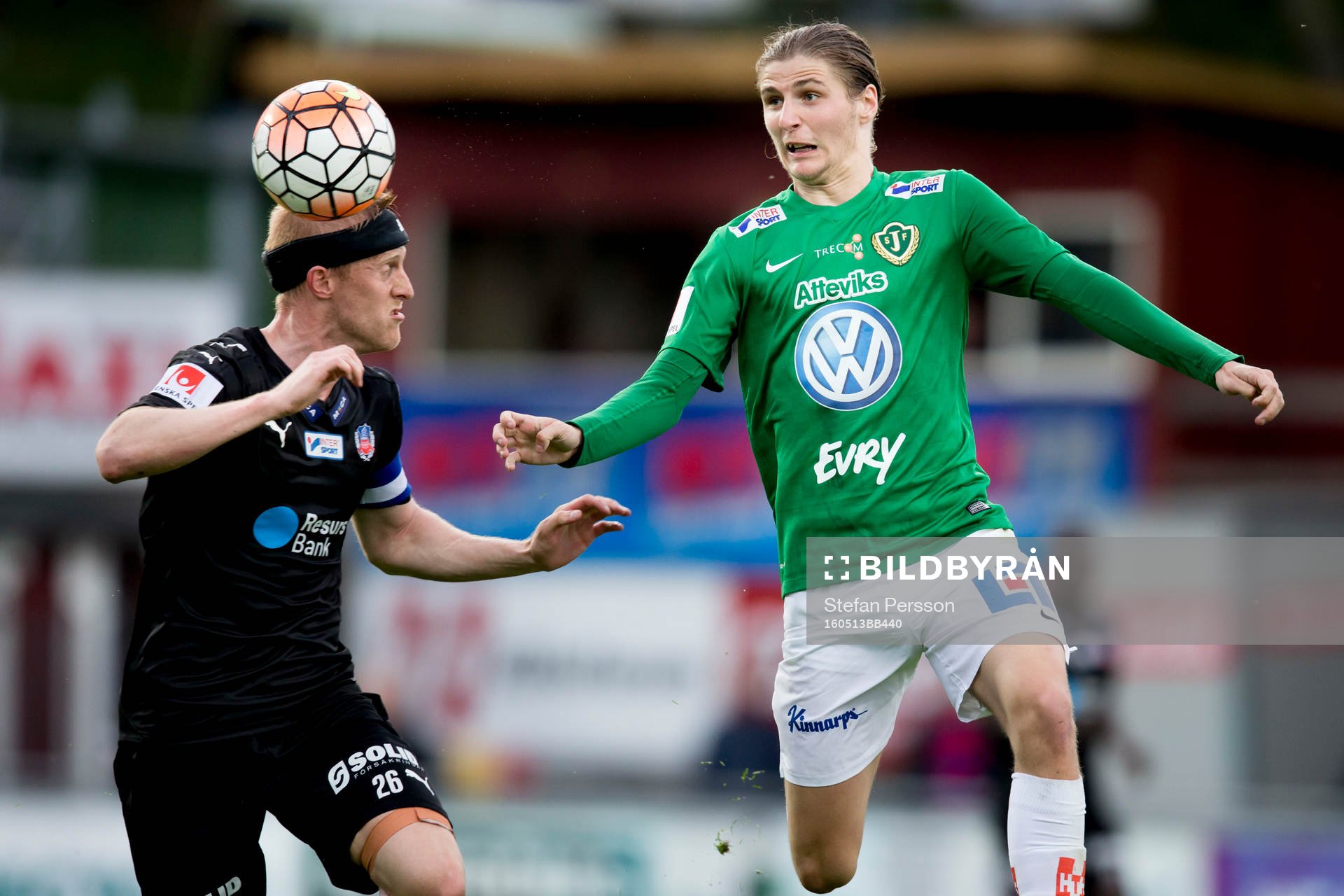 Helsingborgs Peter Larsson mot Jönköpings Pawel Cibicki