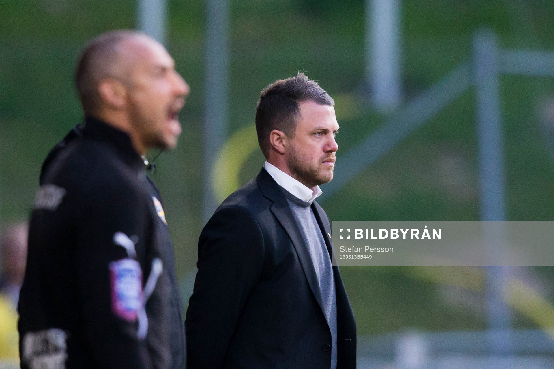 Helsingborgs manager Henrik Larsson och Jönköpings