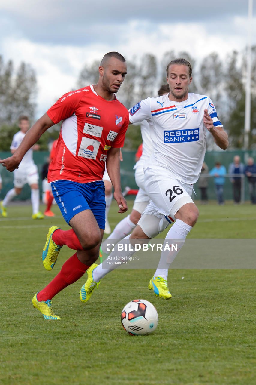 Höganäs Ali Dirawi mot Helsingborgs hJonathan Olsson