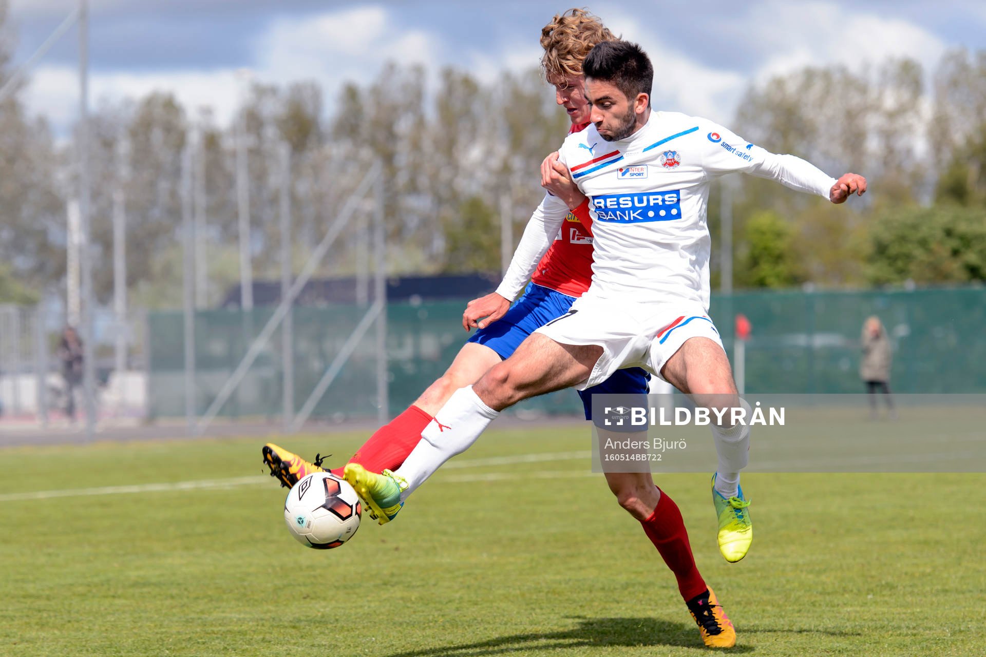Höganäs Hugo Olsson och Helsingborgs Muhammed Fahs