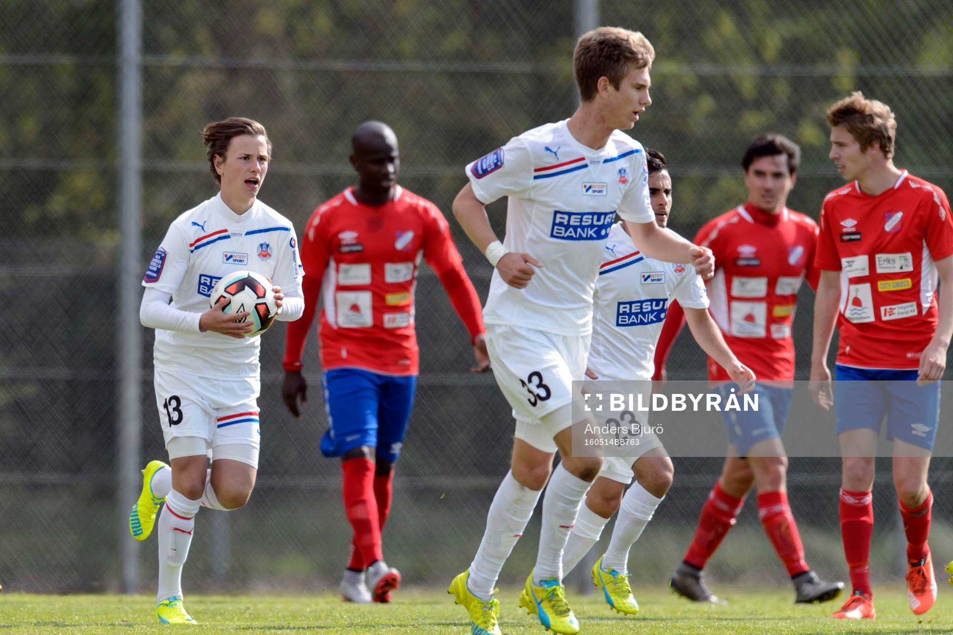 Helsingborgs Alex Timossi Andersson jublar fete 1-2