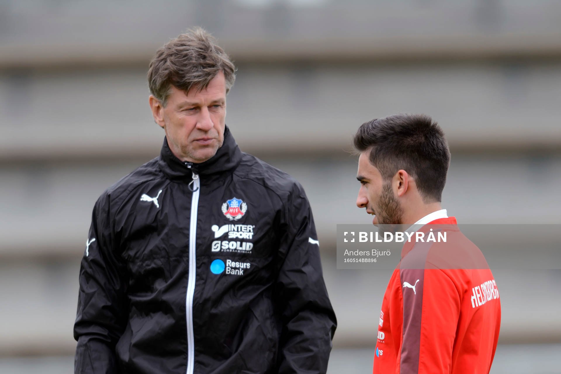 Helsingborgs assisterande tränare Sven Andersson