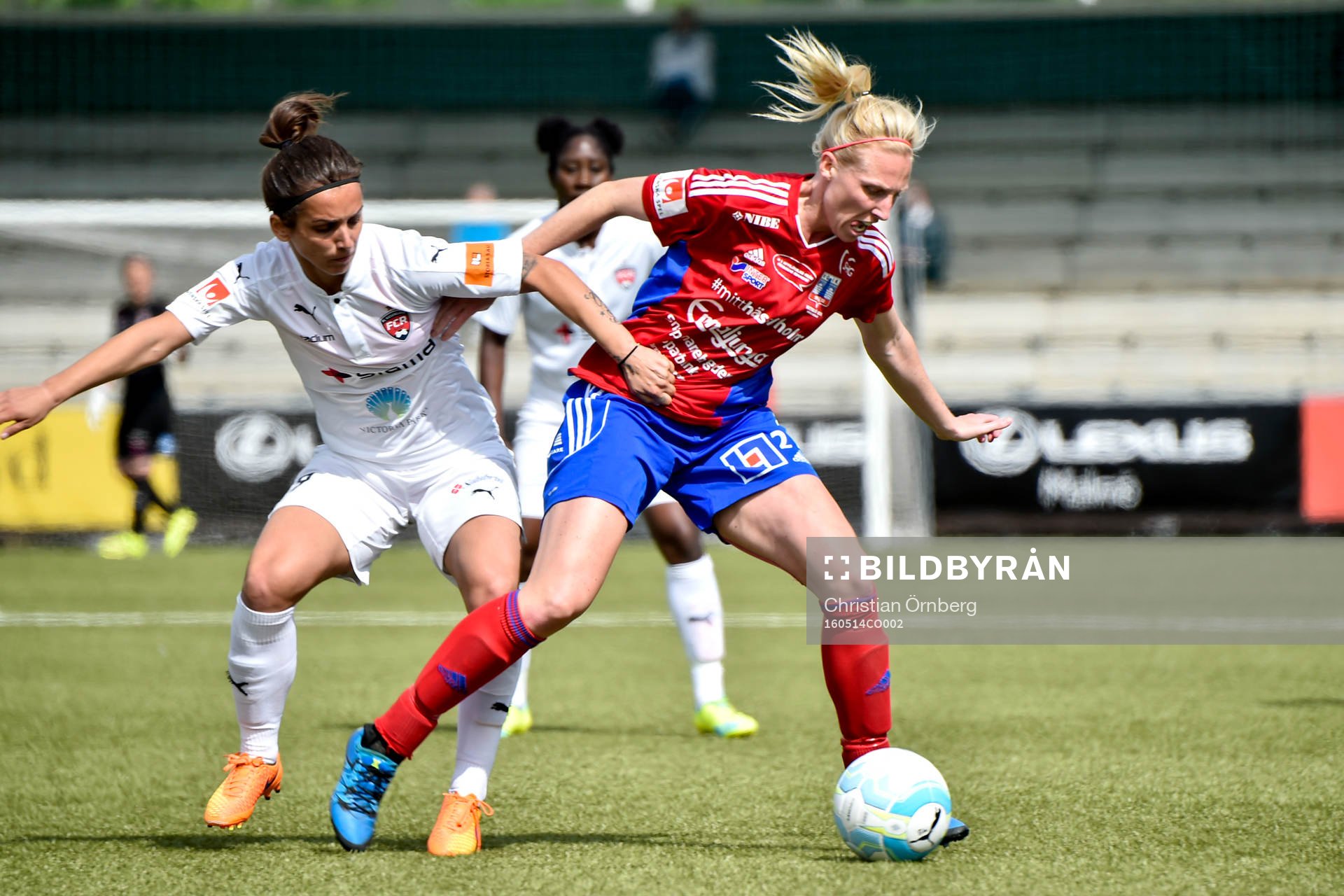 Rosengårds Nataša Andonova och Vittsjös Anna Hjämkvist