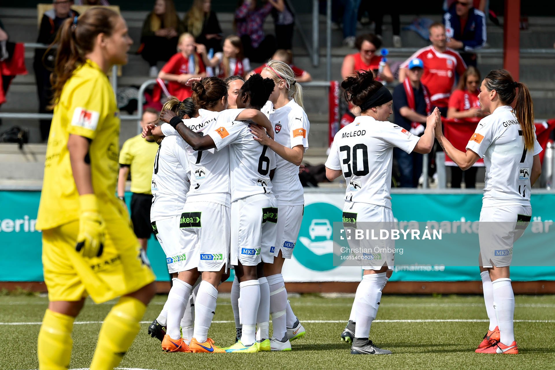 Rosengårds Nataša Andonova jublar