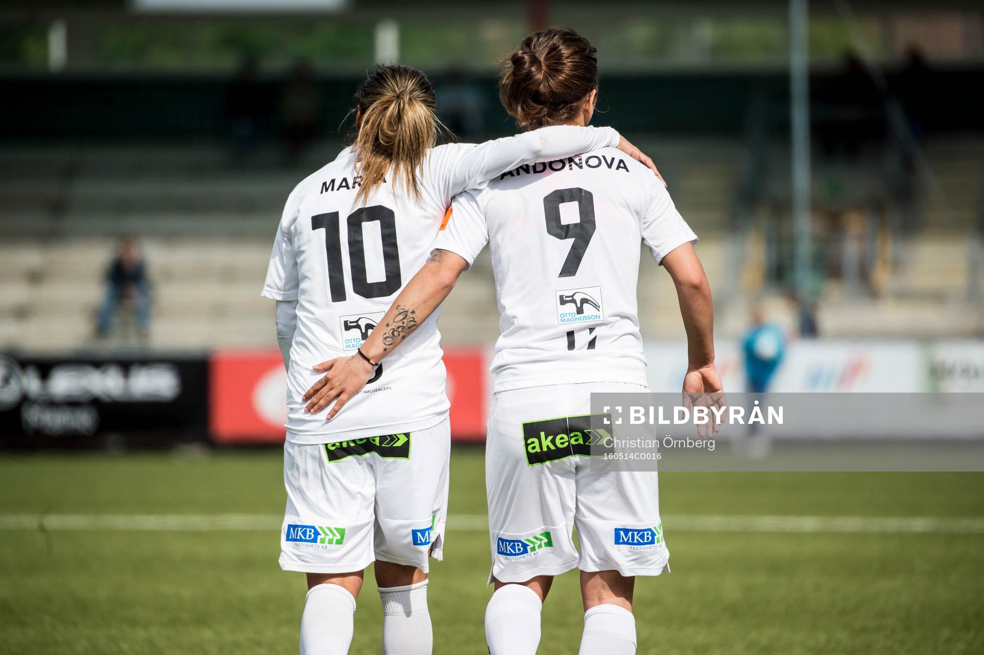 Rosengårds Nataša Andonova jublar