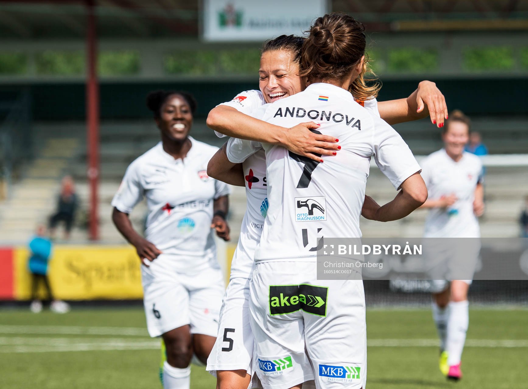 Rosengårds Nataša Andonova jublar