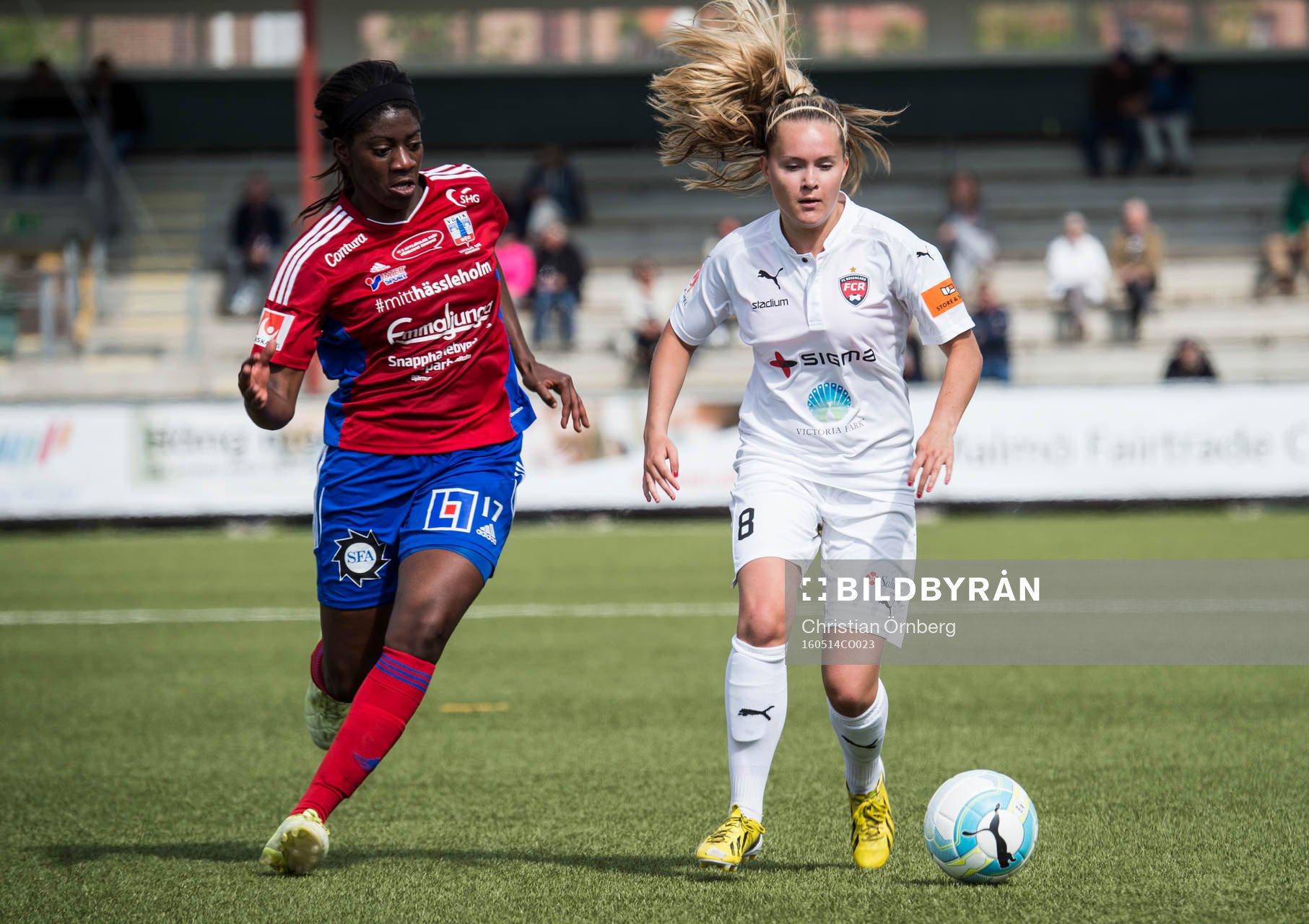 Vittsjös Nkemjika Ezurike mot Rosengårds Iina Salmi