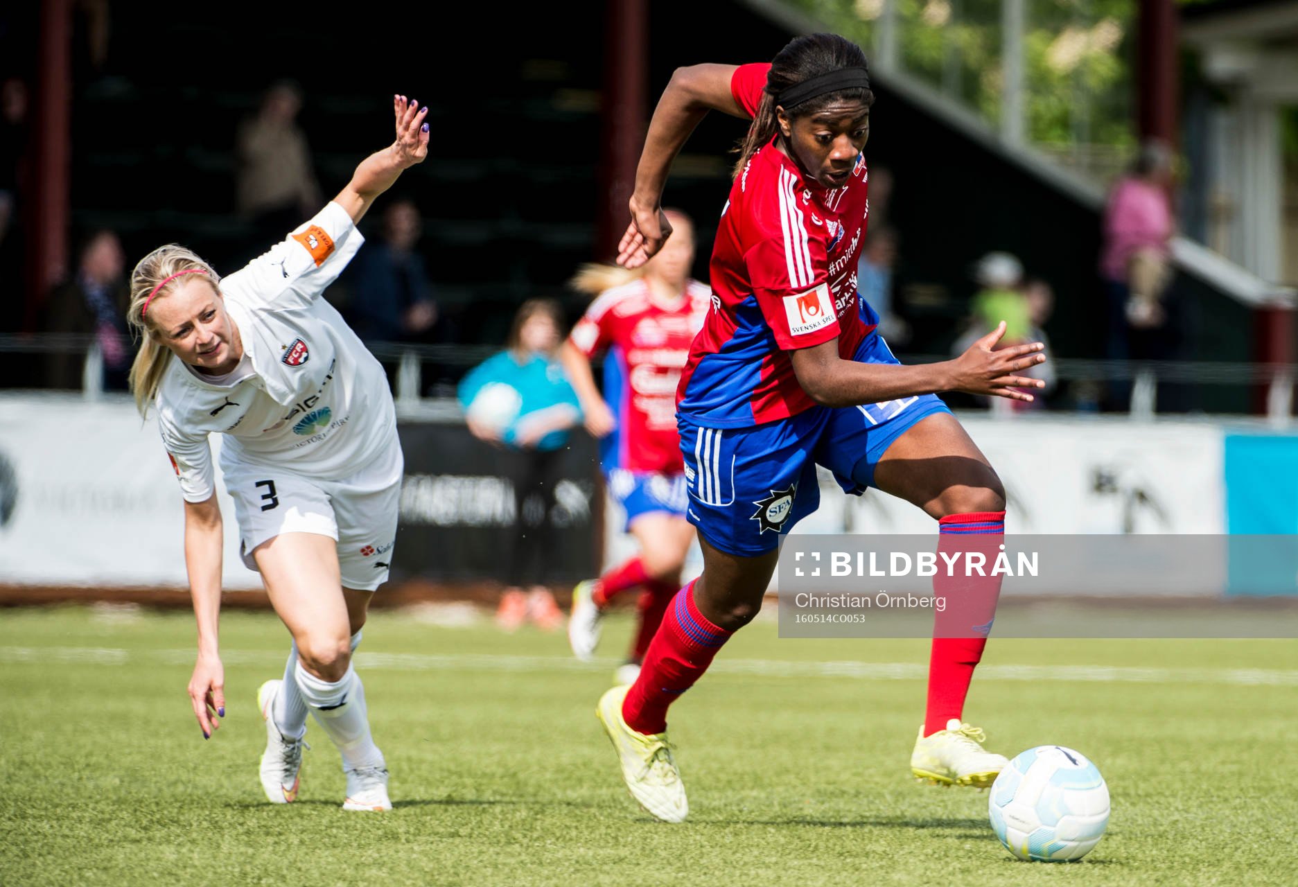 Vittsjös Nkemjika Ezurike mot Rosengårds Amanda Ilestedt