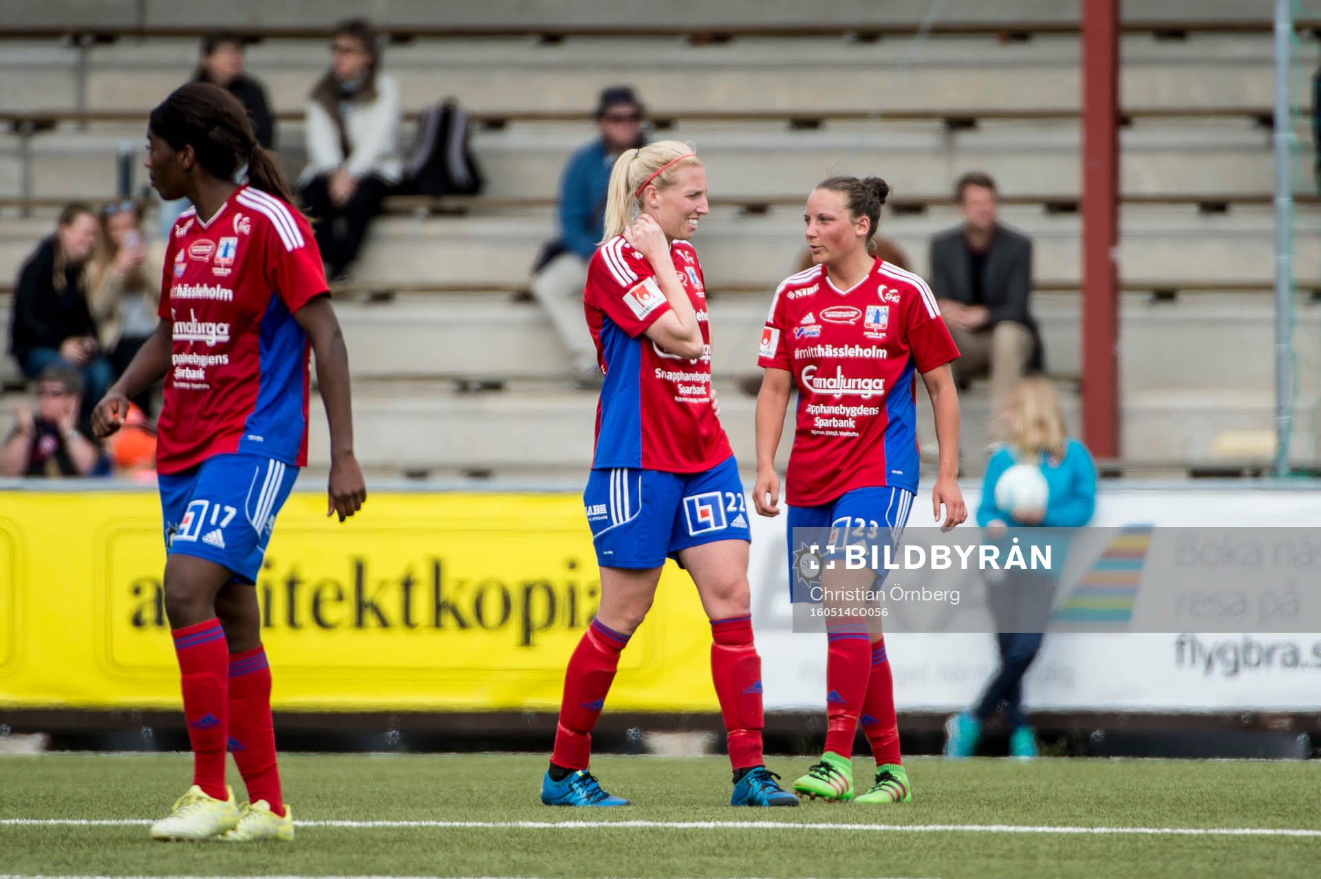 Vittsjös Nkemjika Ezurike, Sandra Adolfsson och Anna