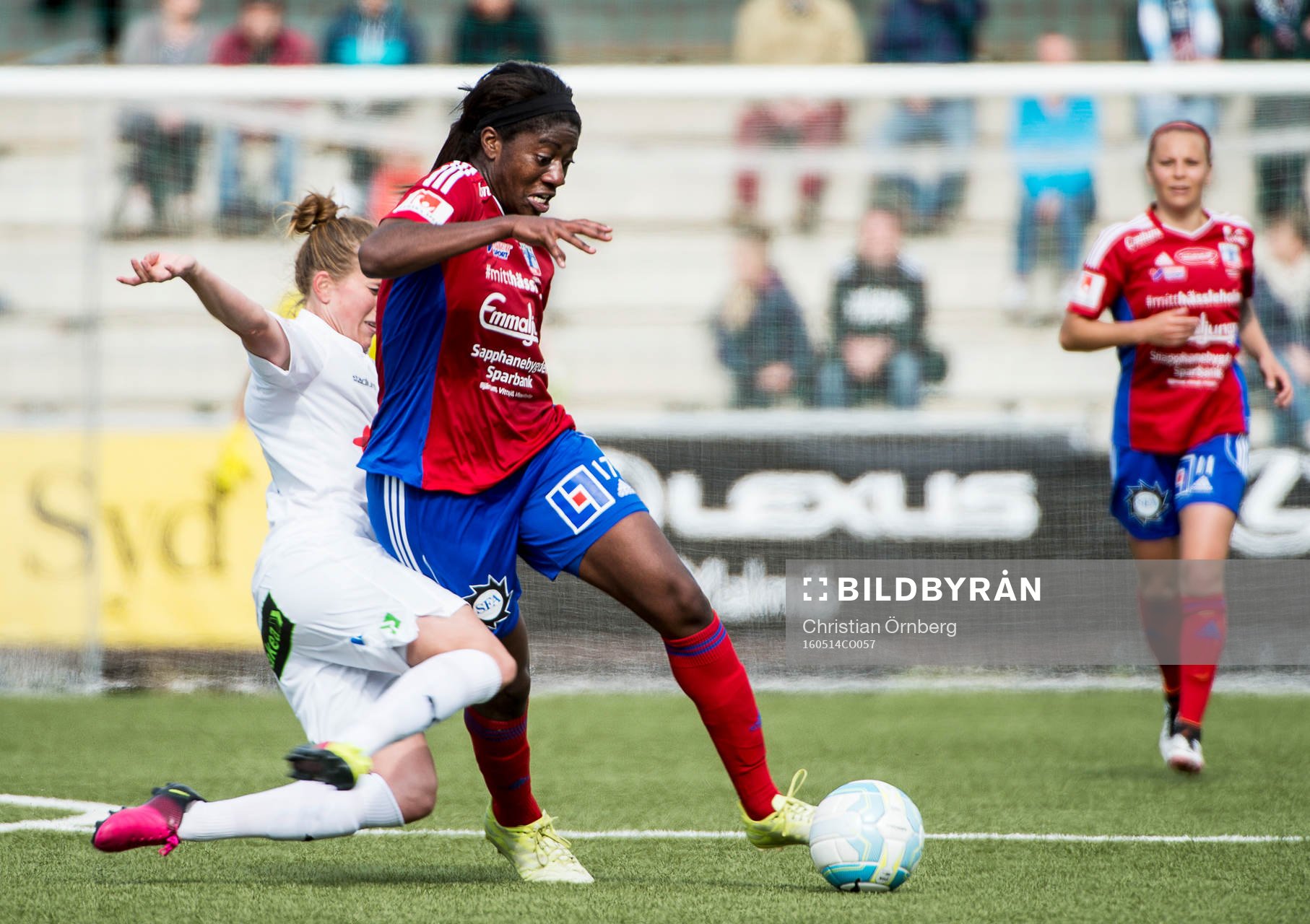 Vittsjös Nkemjika Ezurike mot Rosengårds Emma Berglund