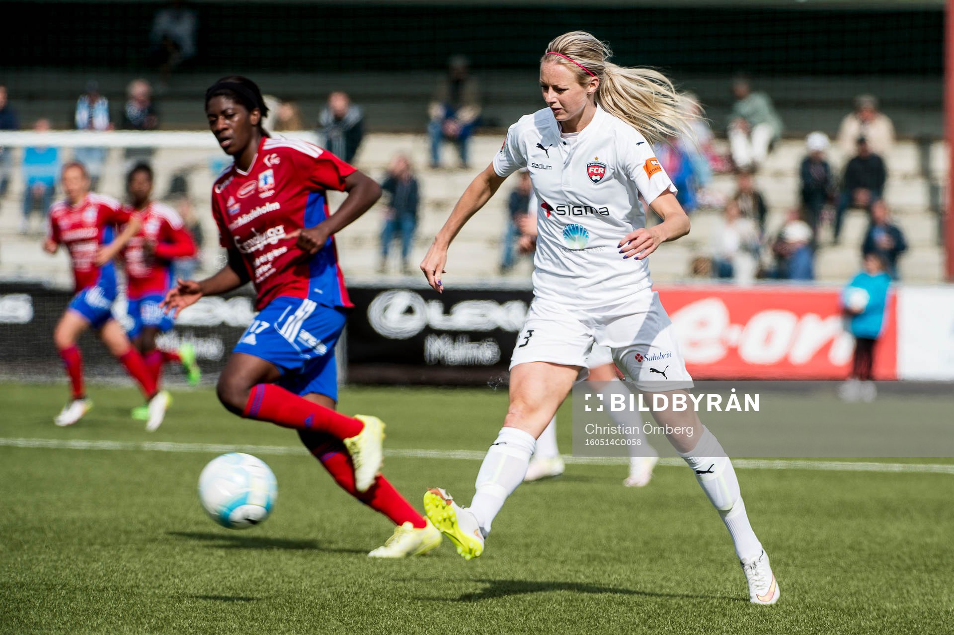 Rosengårds Amanda Ilestedt mot Vittsjös Nkemjika Ezurike