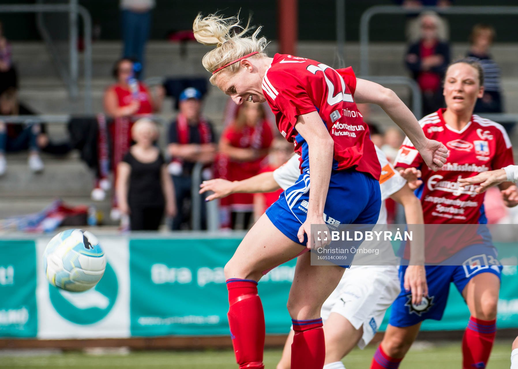 Vittsjös Sandra Adolfsson nickar in 4-1