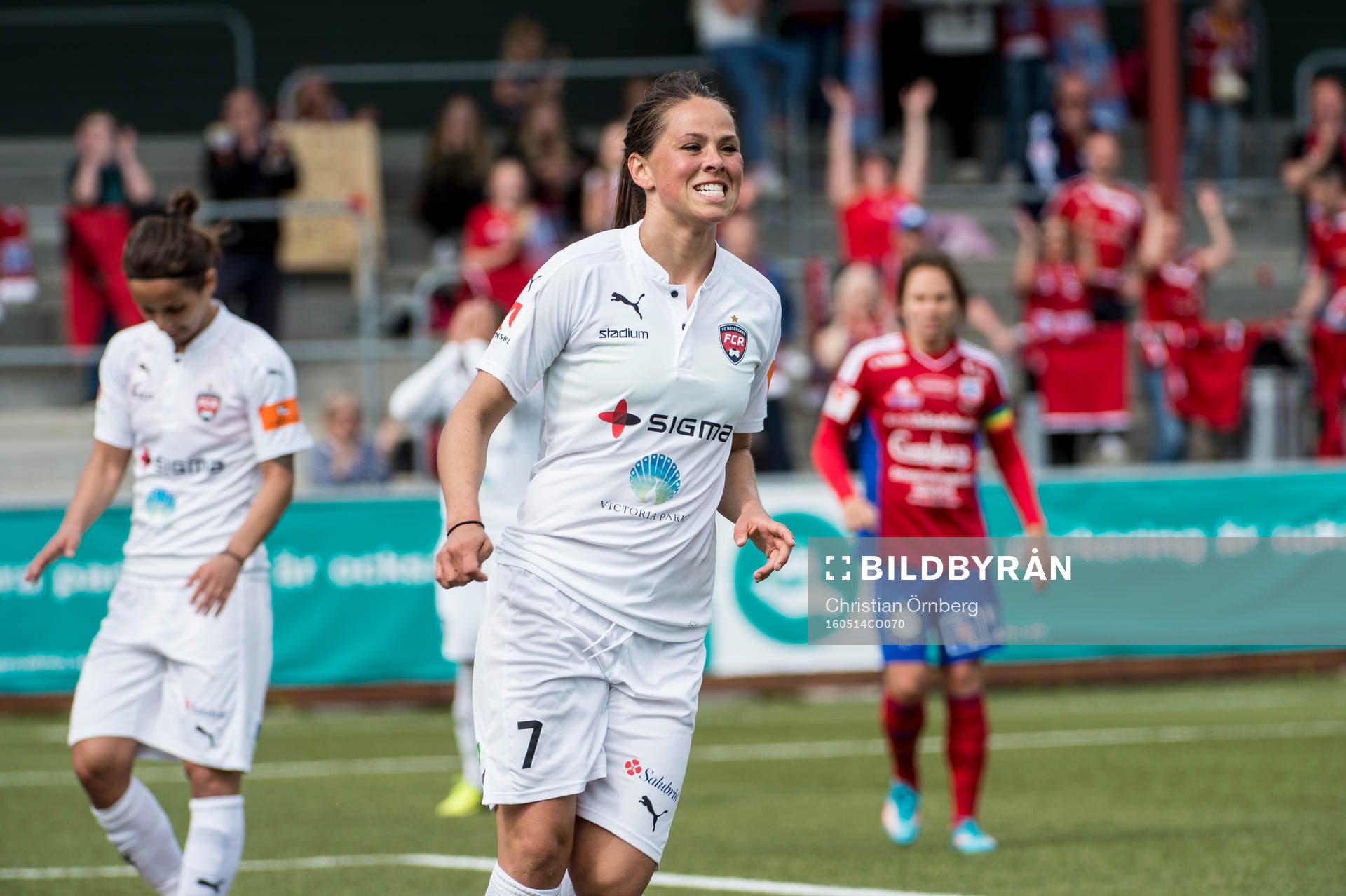 Rosengårds Sara Björk Gunnarsdottir deppar