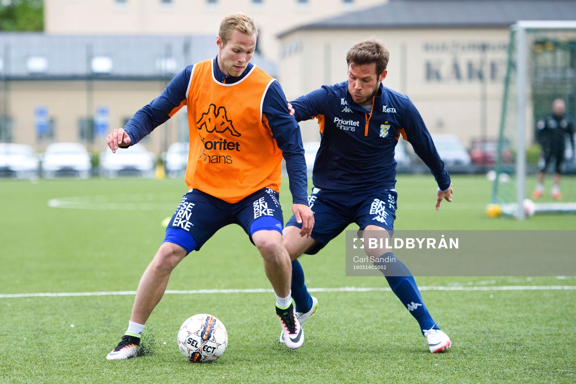 IFK Göteborgs Gustav Engvall och Emil Salomonsson