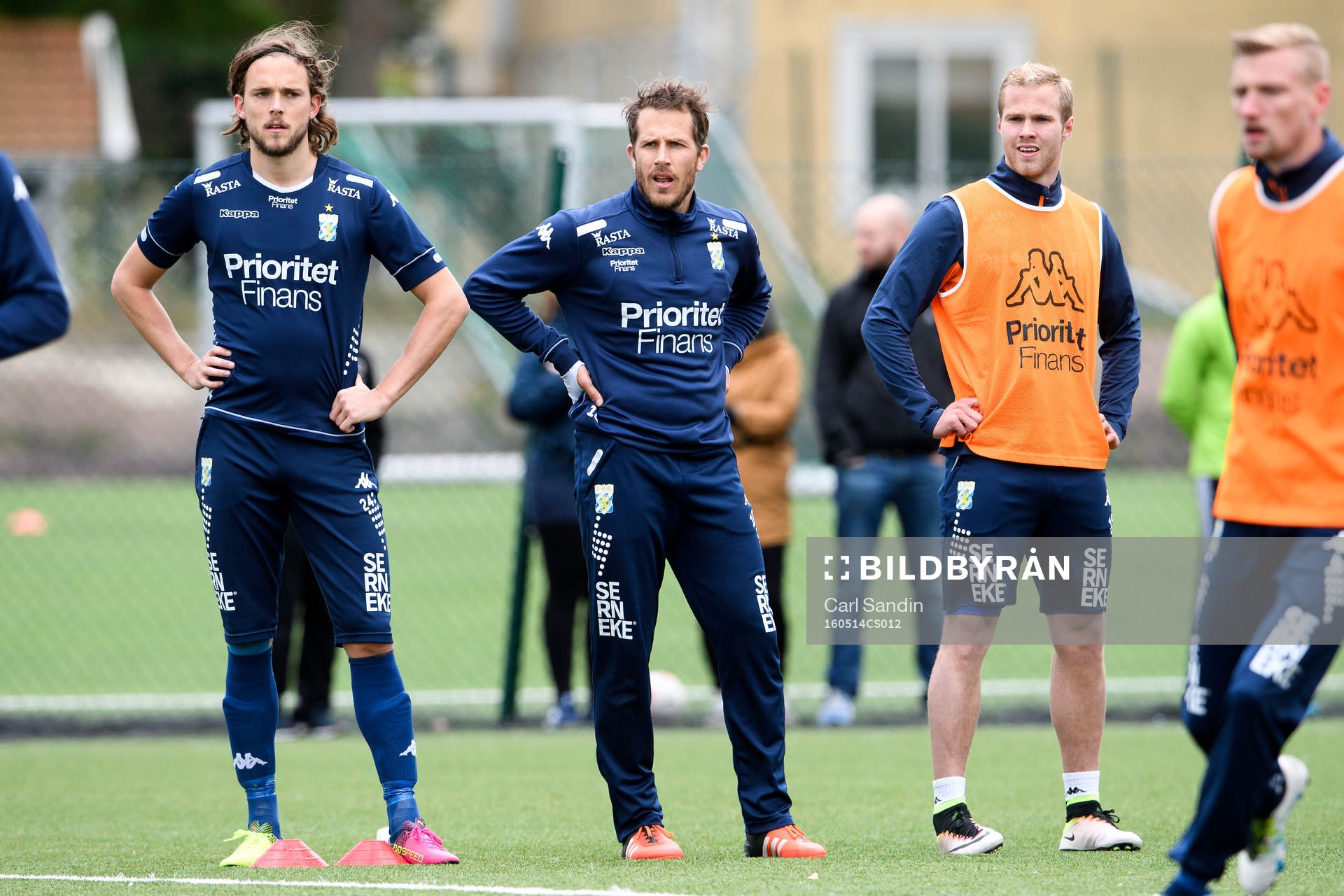 IFK Göteborgs Tom Pettersson, Tobias Hysén och Gustav