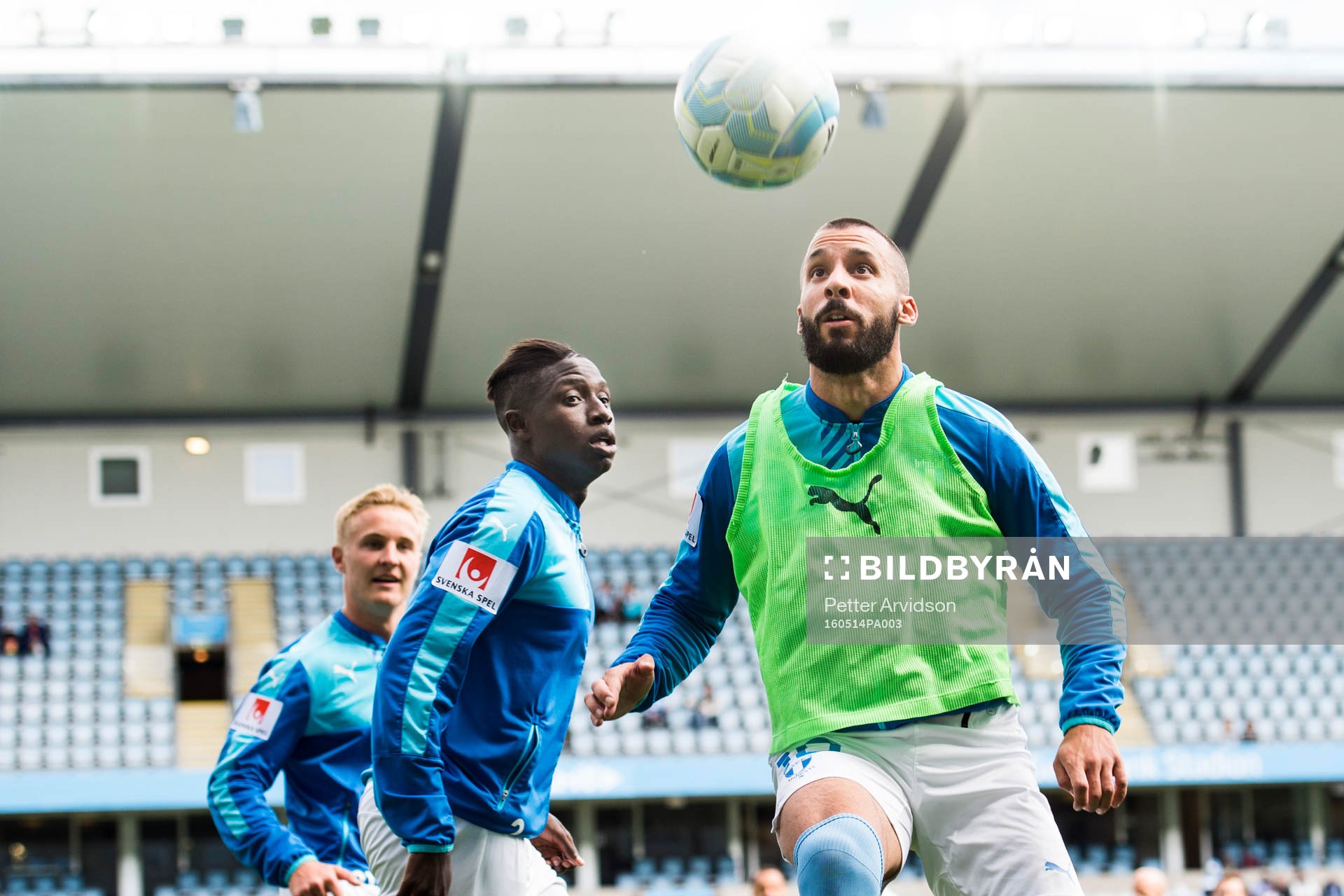 4 Malmö FFs Pa Konate och Guillermo Molins