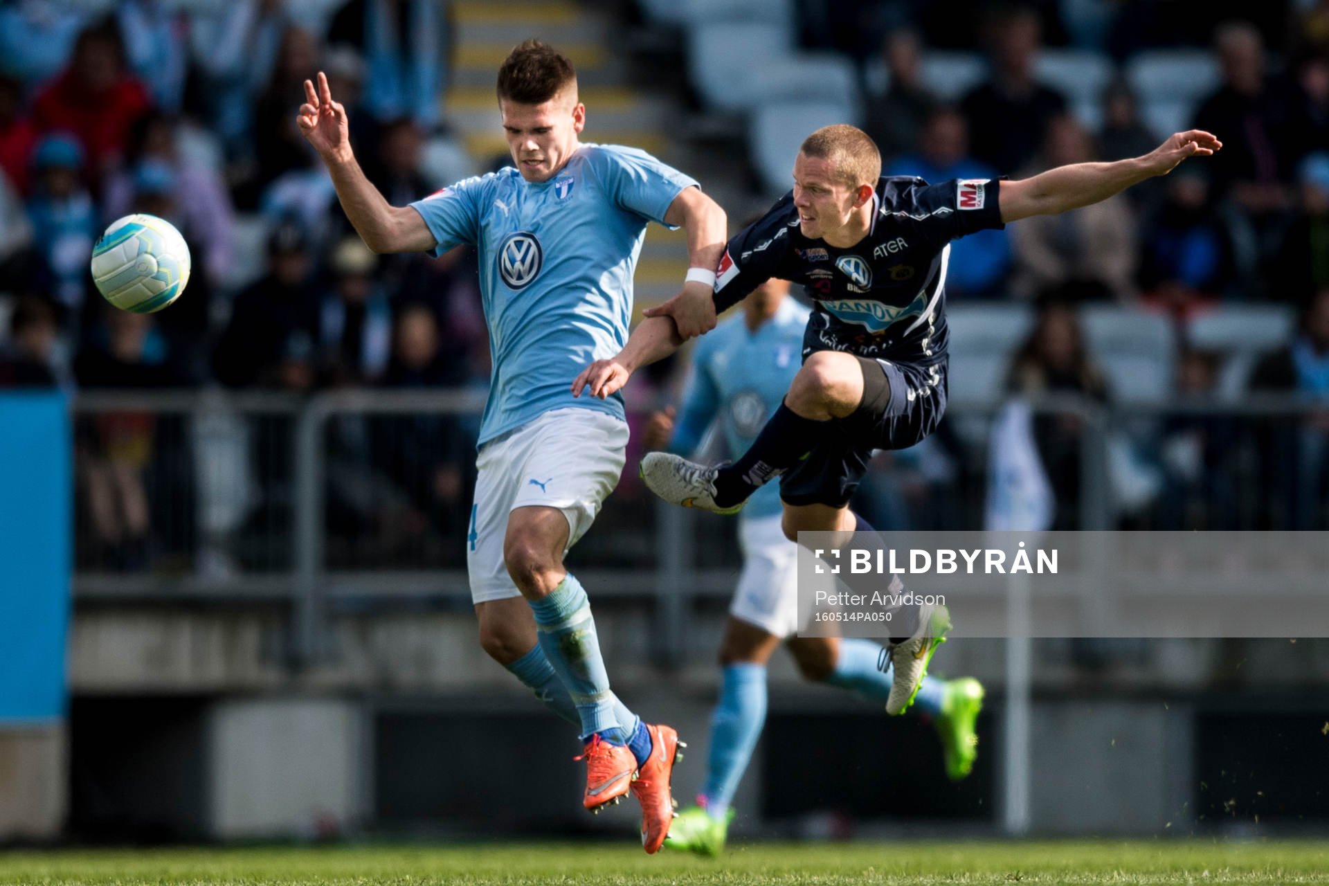 4 Malmö FFs Vidar Örn Kjartansson och Gefles Anton Lans
