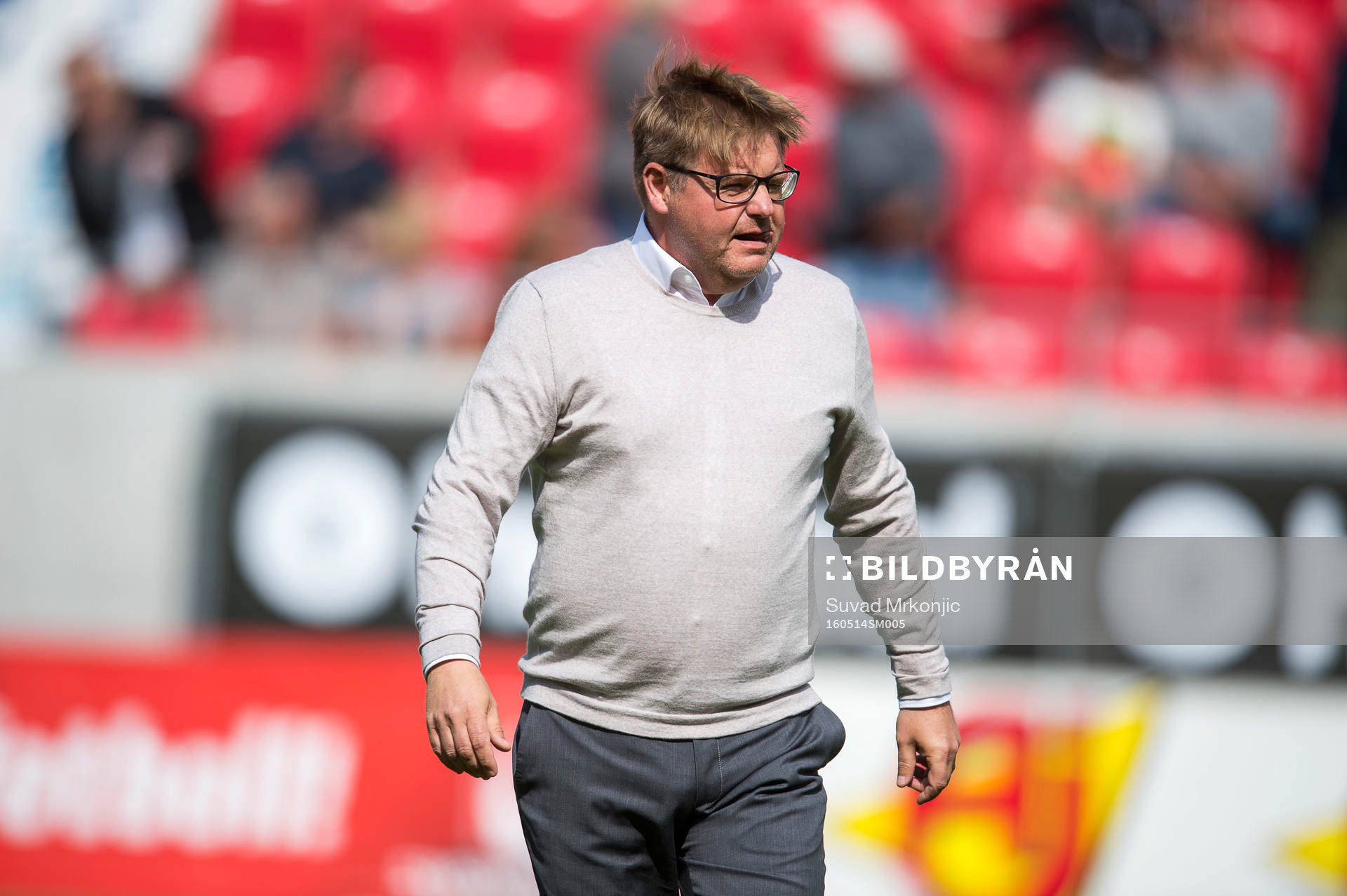 Kalmars tränare Peter Swärdh