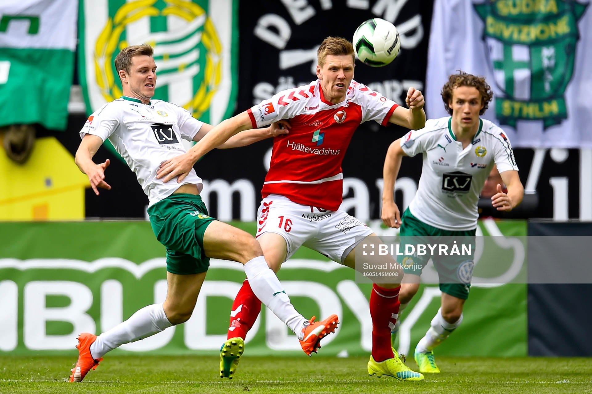 Hammarbys Richard Magyar och Kalmars David Elm