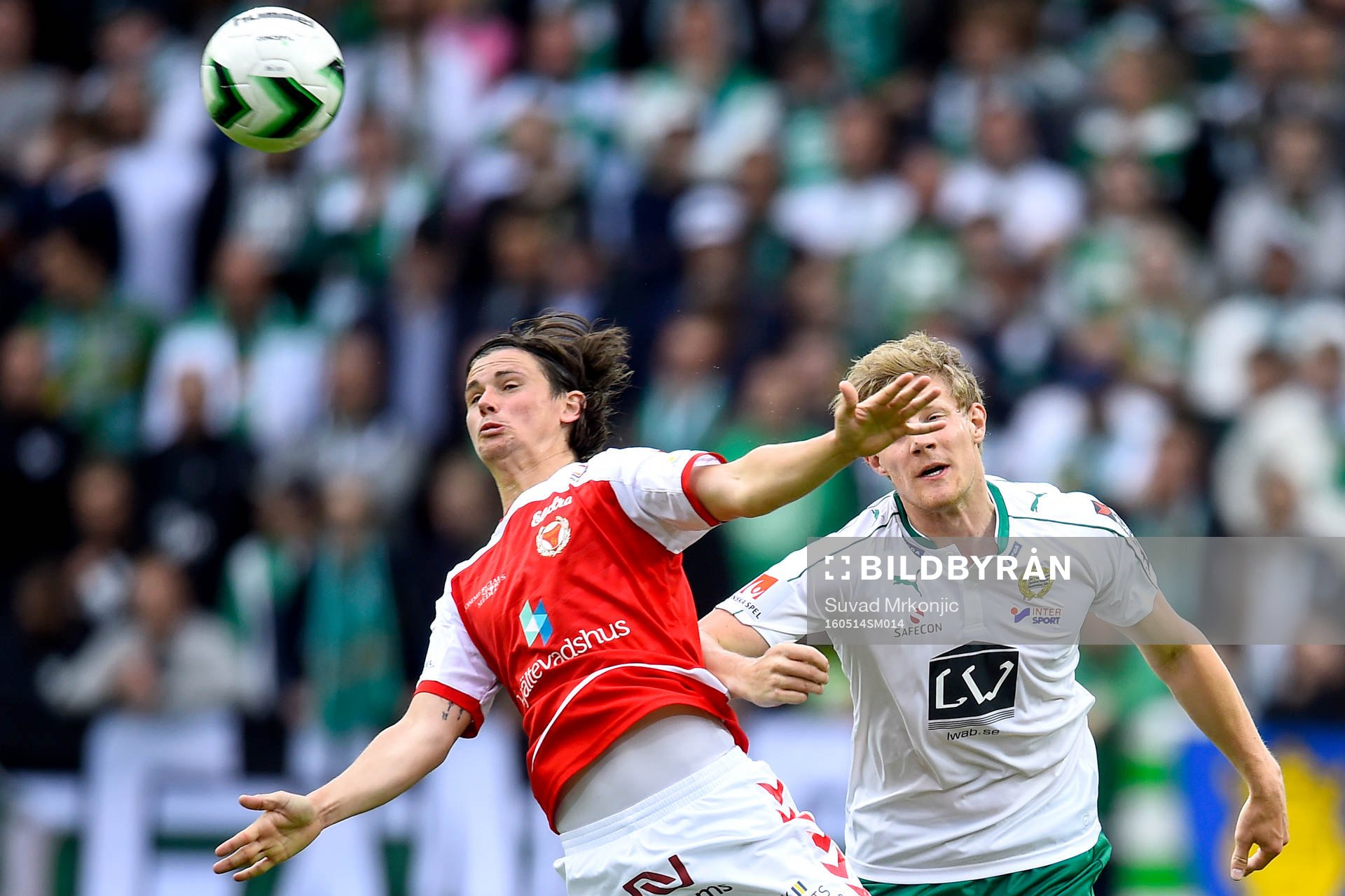 Kalmars Marcus Antonsson och Hammarbys Lars Saetra