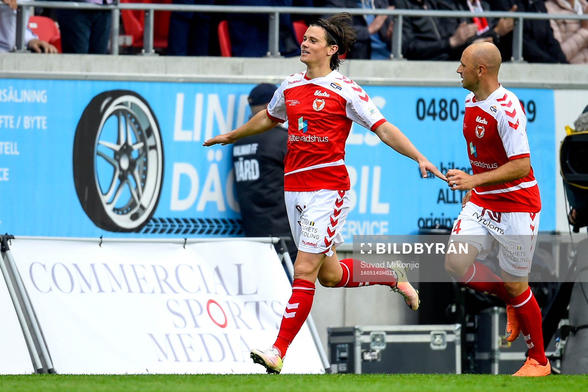Kalmars Marcus Antonsson jublar