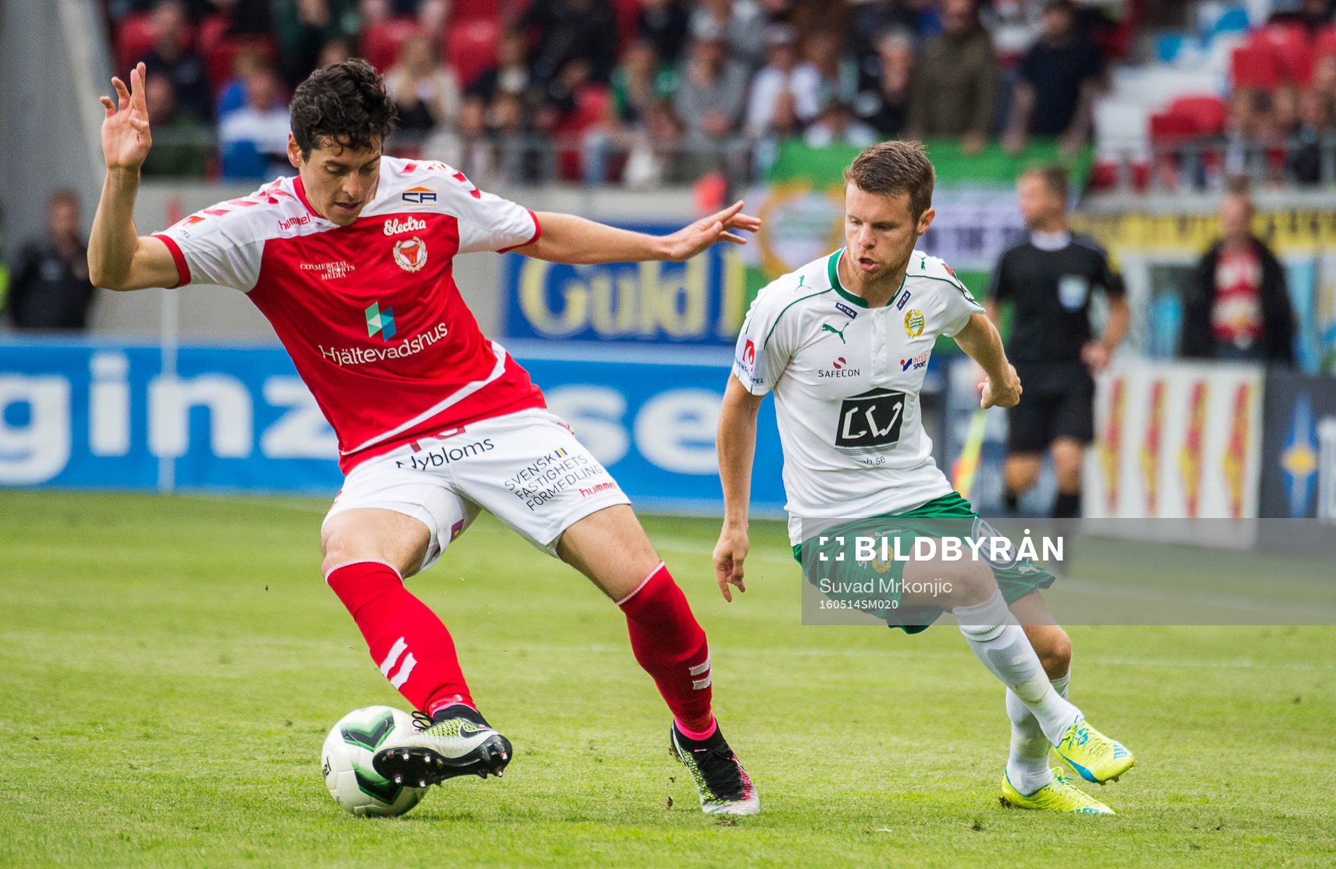 Kalmars Marko Biskupovic och Hammarbys Måns Söderqvist