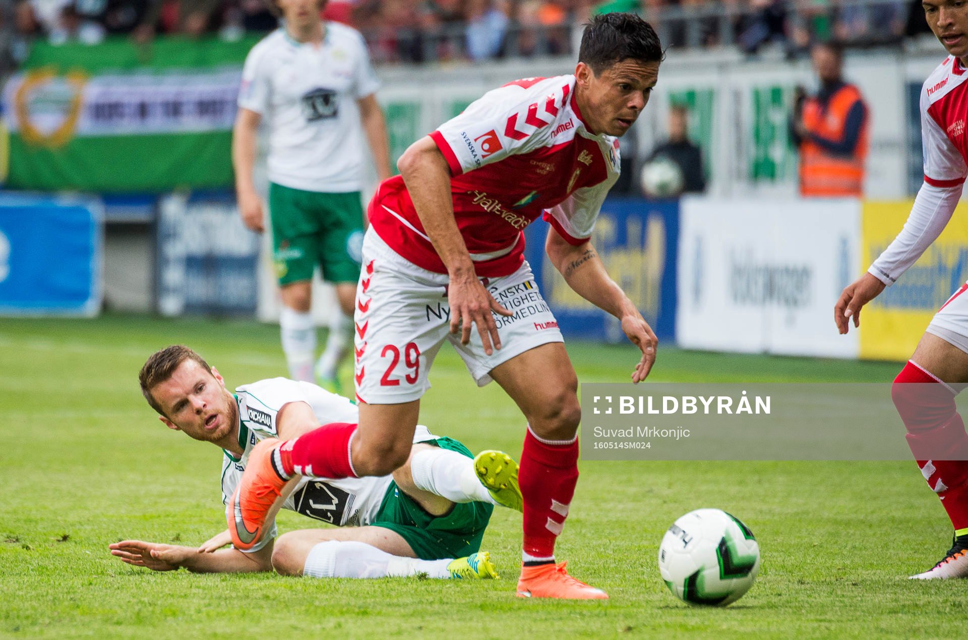 Kalmars Romário Pereira Sipião och Hammarbys Måns
