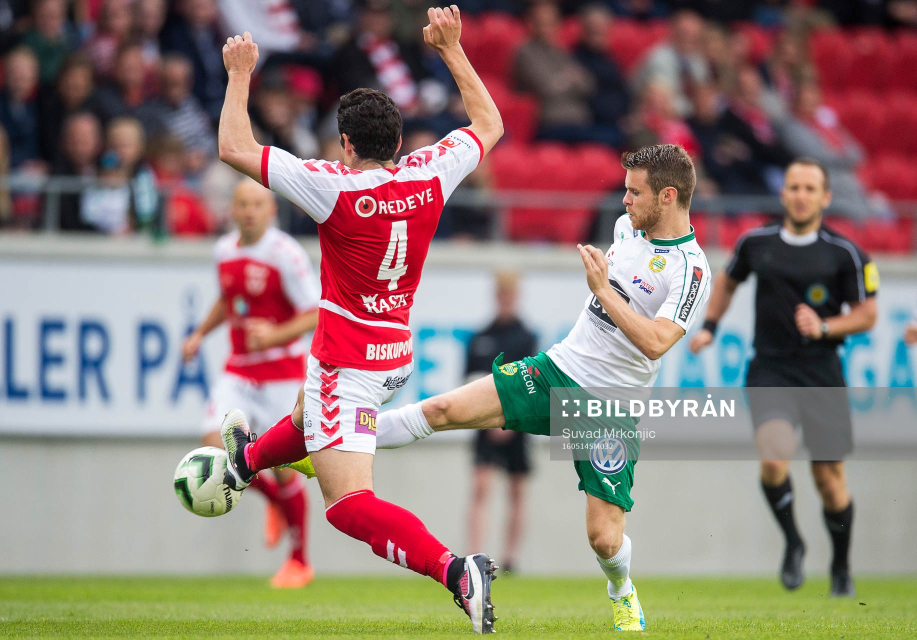 Kalmars Marko Biskupovic och Hammarbys Måns Söderqvist