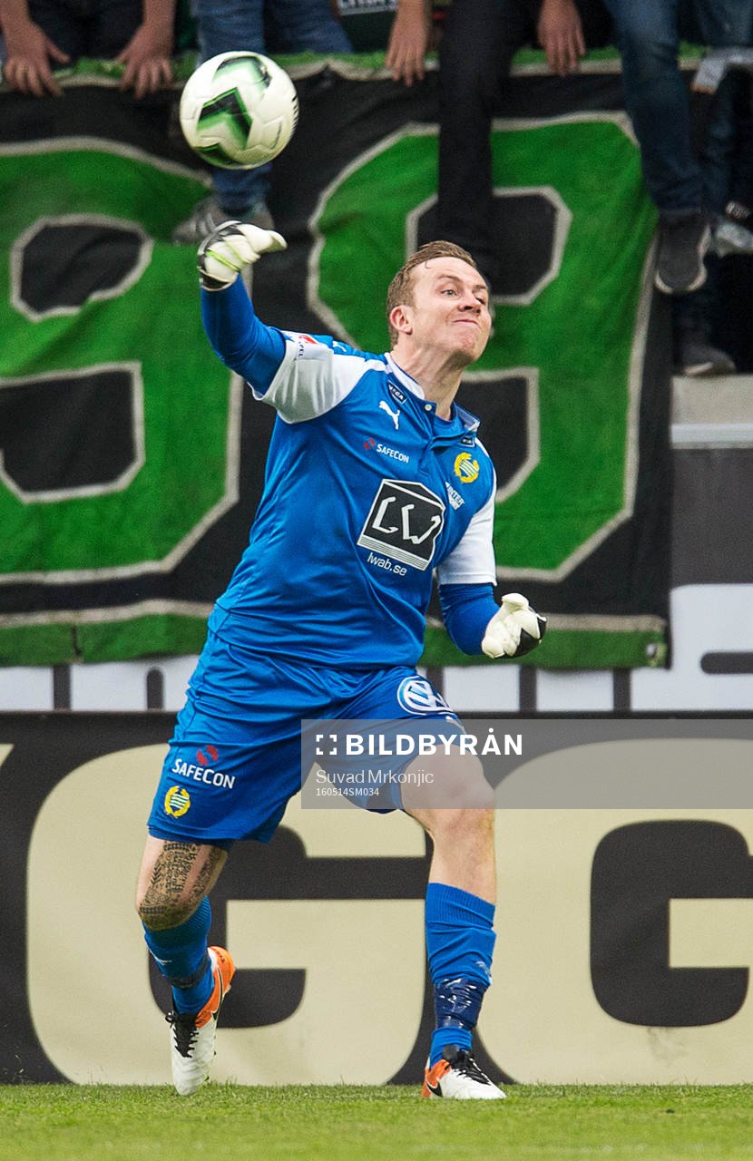 Hammarbys målvakt Ögmundur Kristinsson