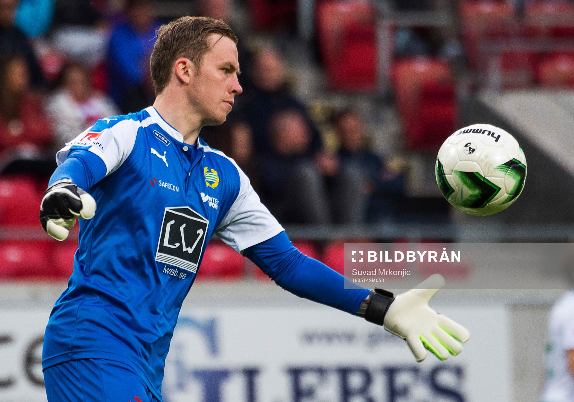 Hammarbys målvakt Ögmundur Kristinsson