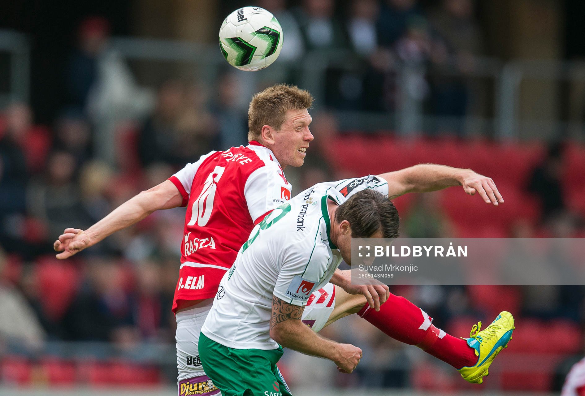 Kalmars David Elm och Hammarbys Johan Persson