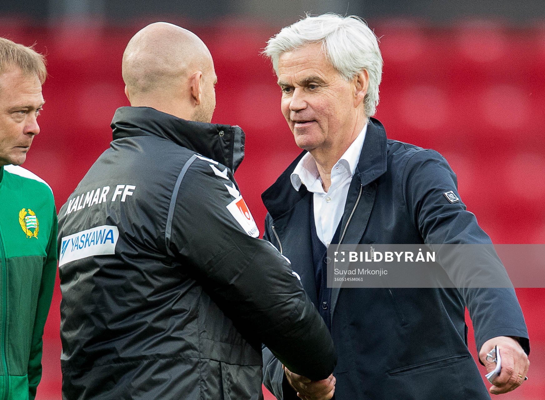 Kalmars assisterende tränare Henrik Rydström och