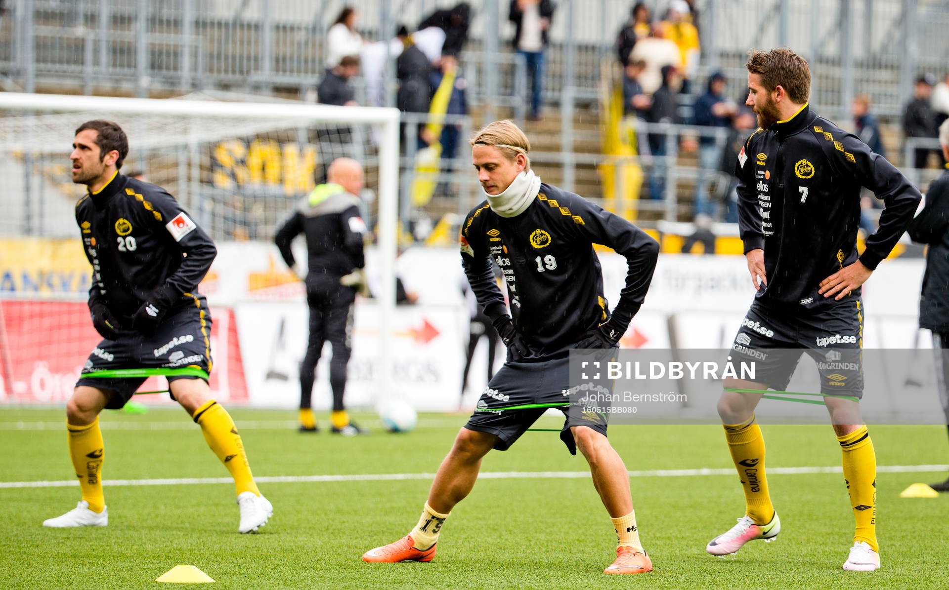Elfsborgs Emir Bajrami, Simon Hedlund och Marcus Rohdén