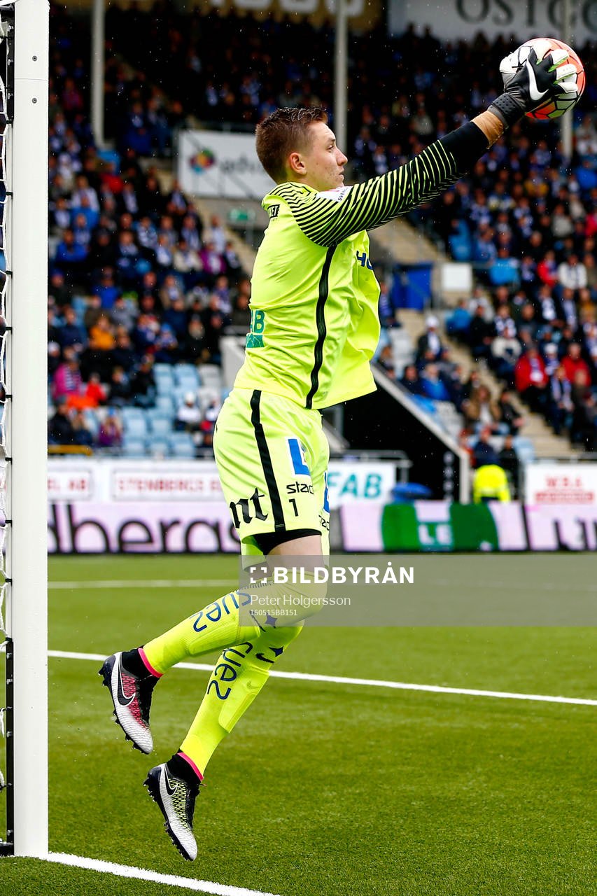 Norrköpings målvakt Andreas Vaikla