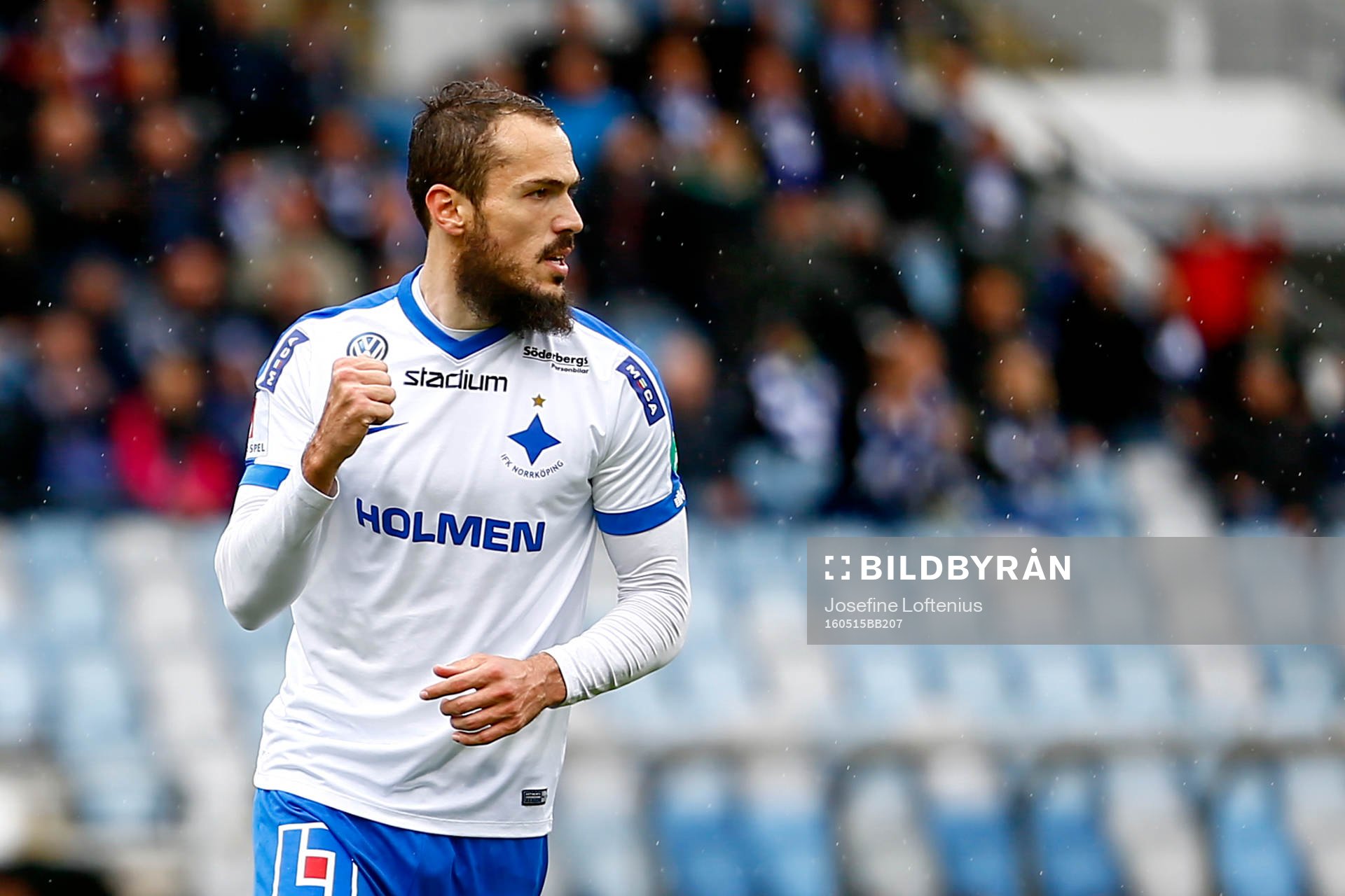 Norrköpings Emir Kujovic jublar
