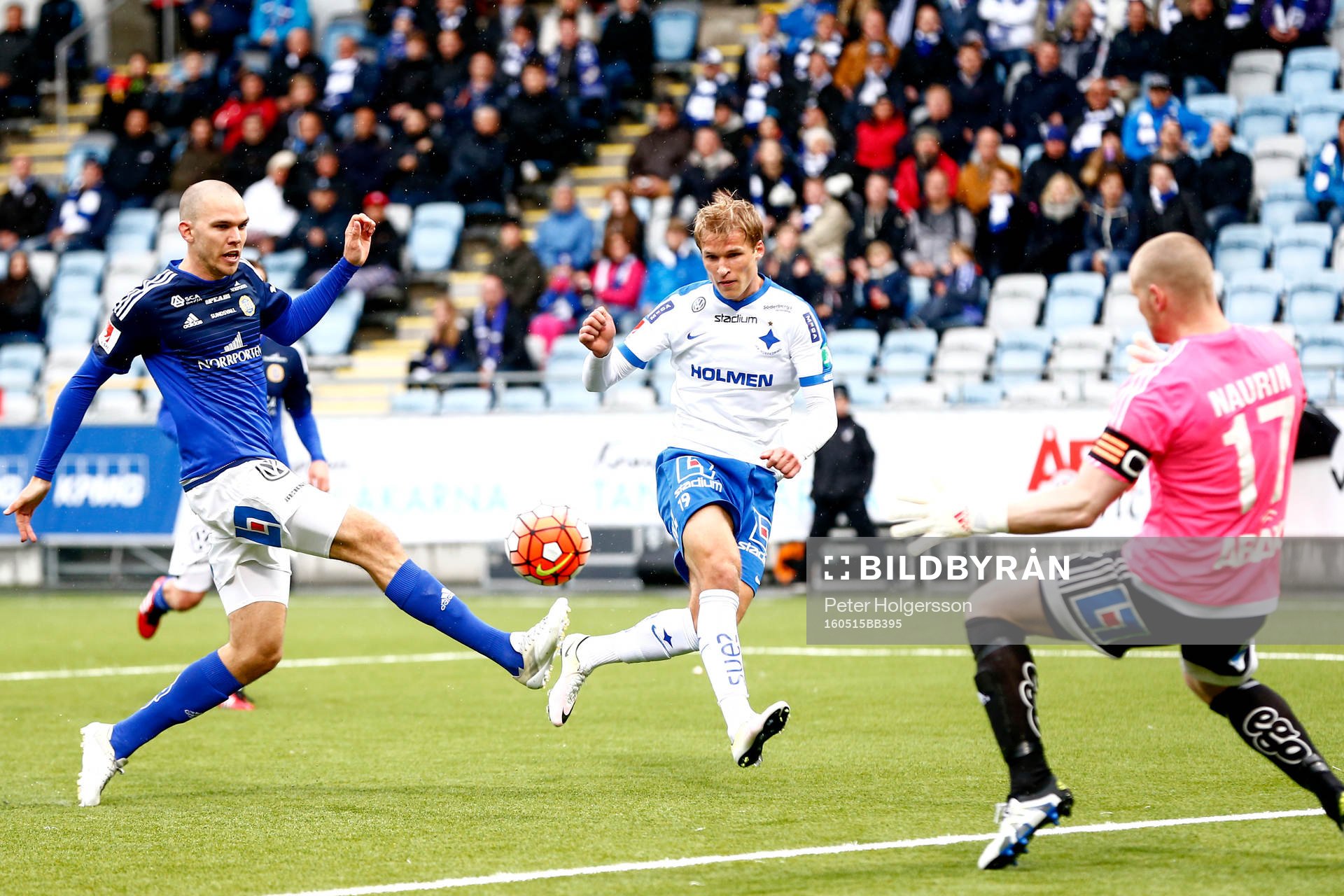 Norrköpings Sebastian Andersson gör 2-0 bakom Sundsvalls