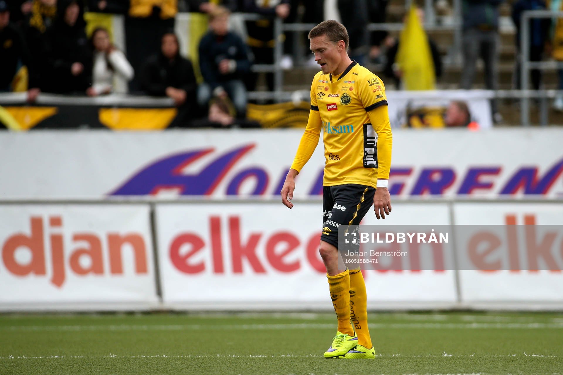 Elfsborgs Lasse Nilsson går av planen